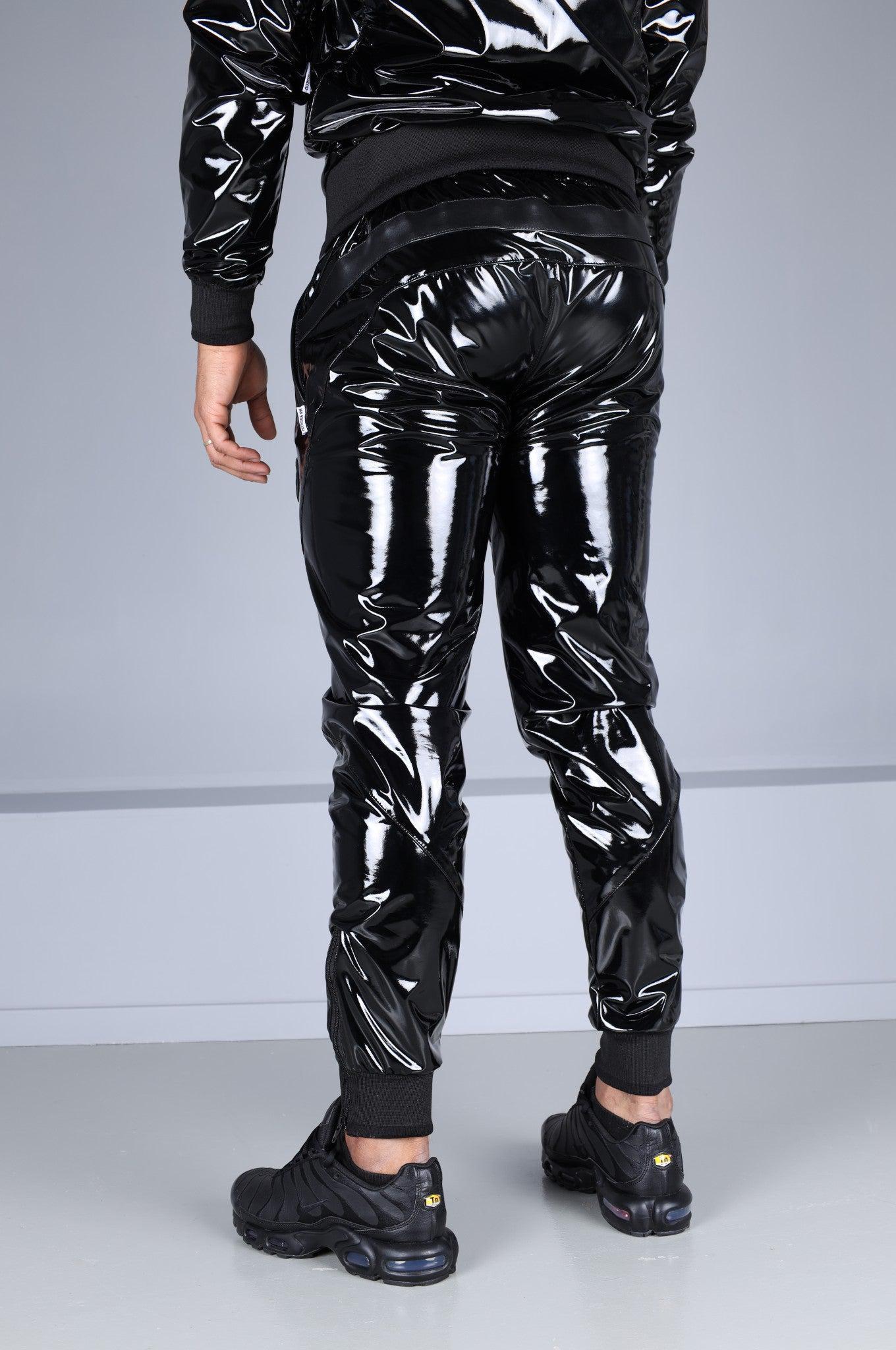 PVC 24 Tracksuit Pants - Black at MR. Riegillio
