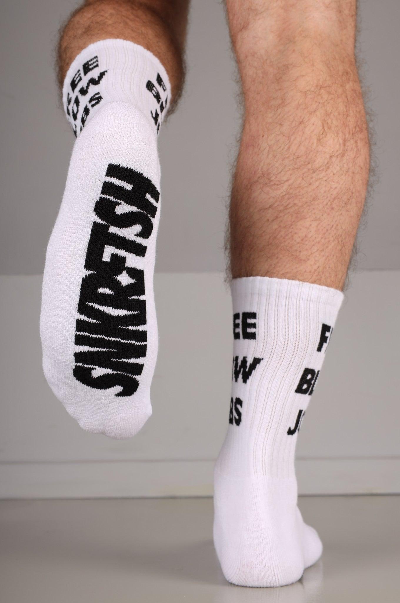 SNKRFTSH FREE BLOW JOBS Socks at MR. Riegillio