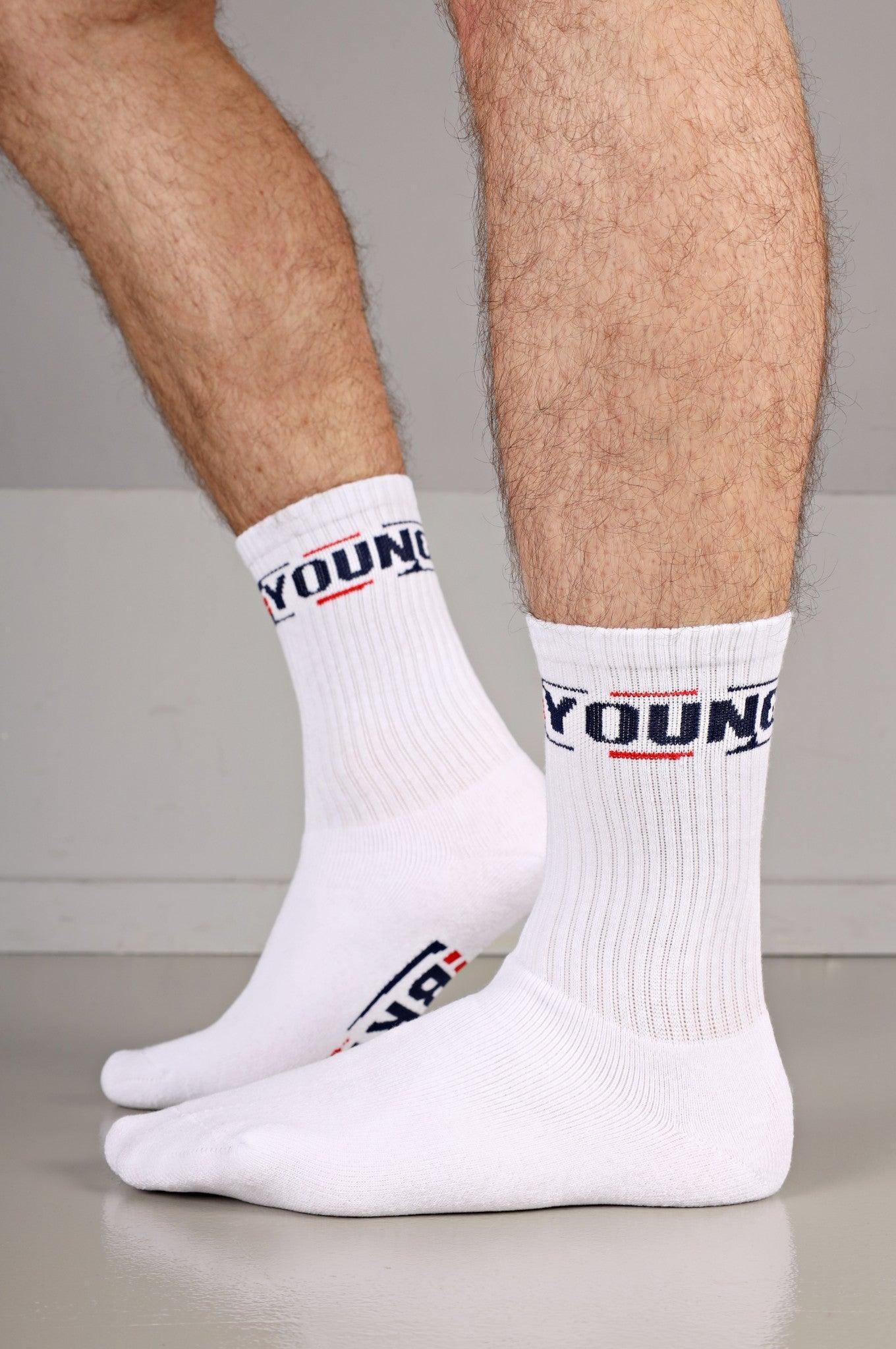 SNKRFTSH X Hung Young Brit Socks at MR. Riegillio