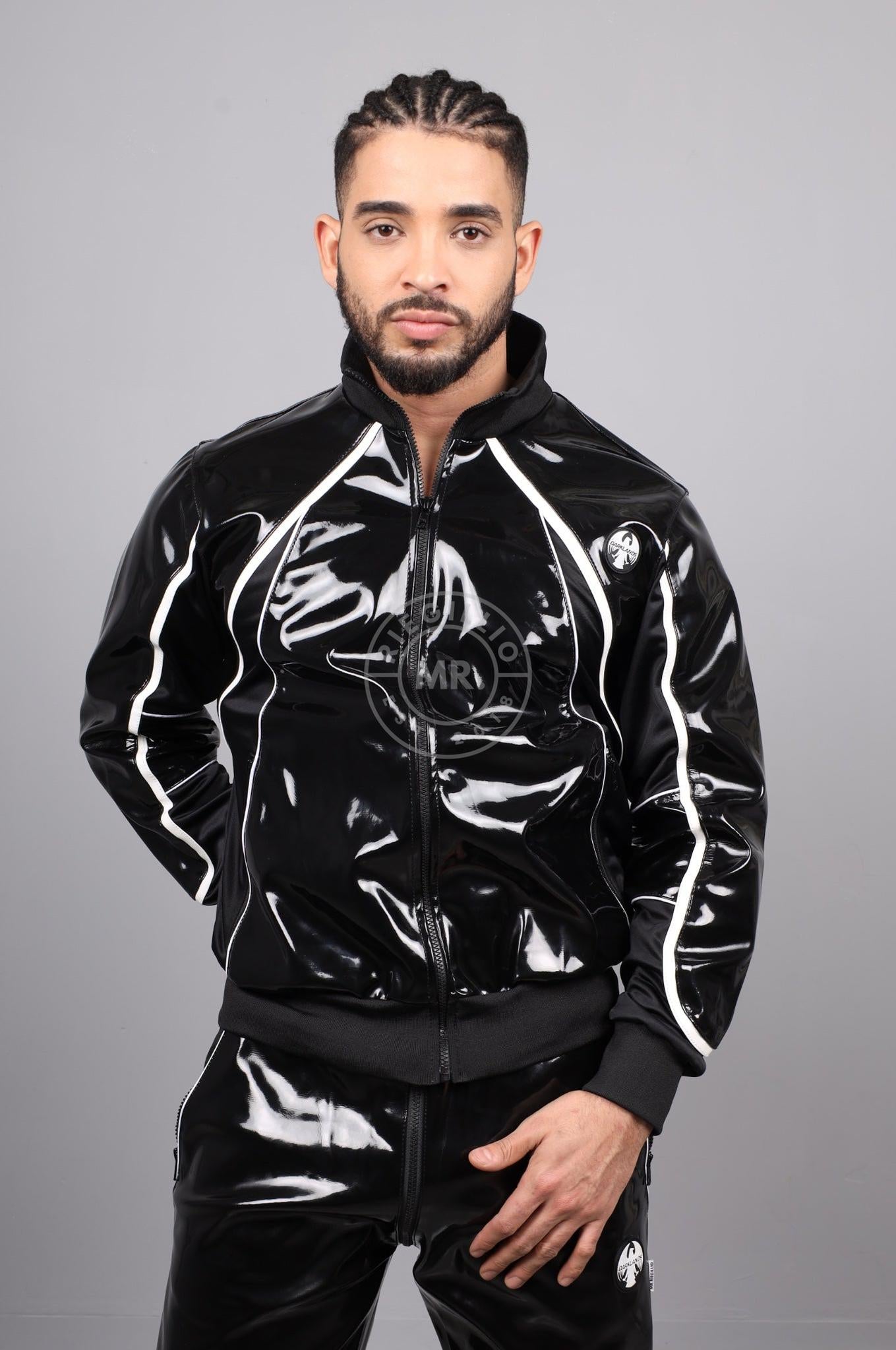 DARKLANDS PVC Tracksuit Jacket at MR. Riegillio