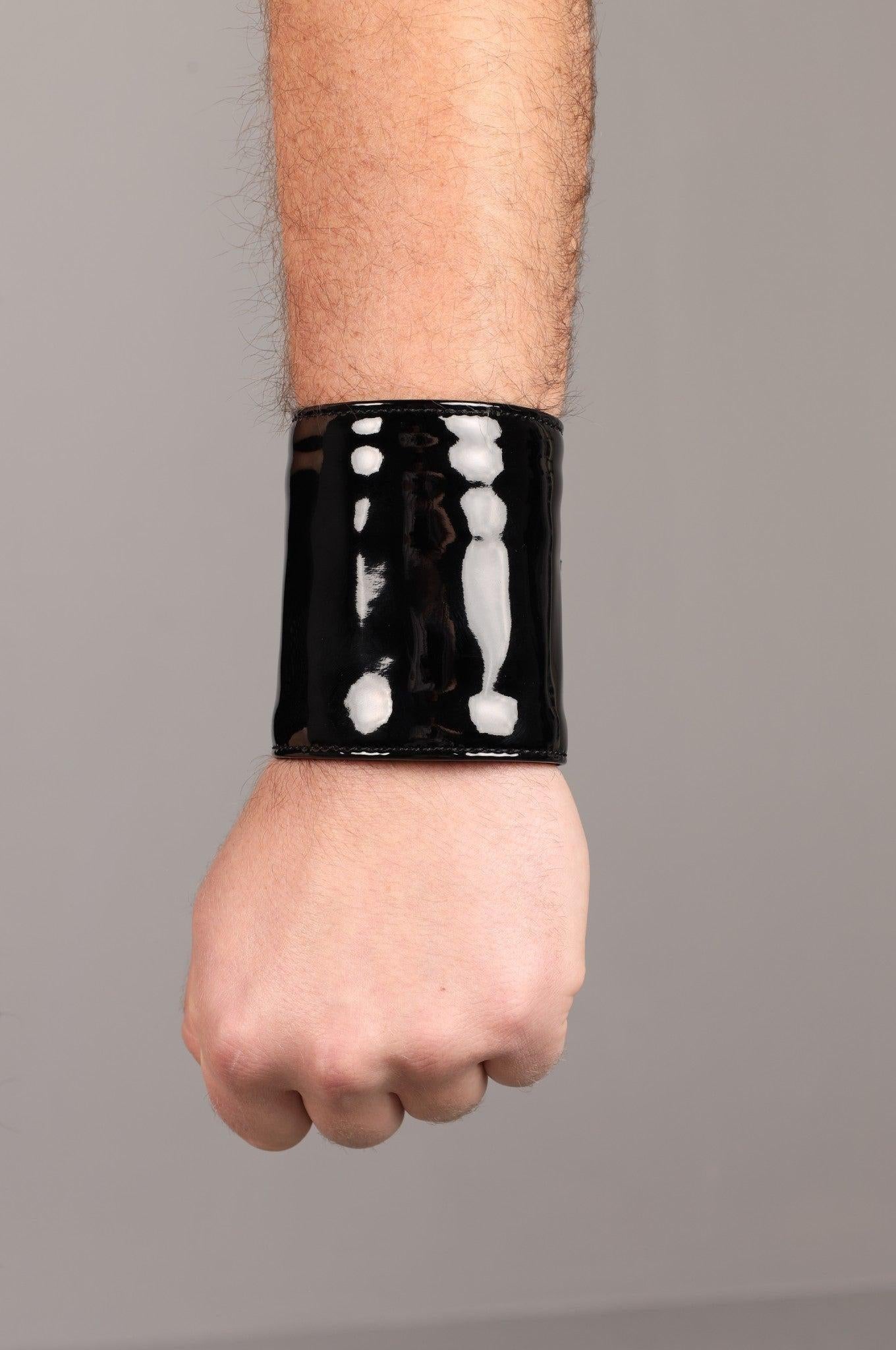 PVC Wrist Wallet - Black at MR. Riegillio