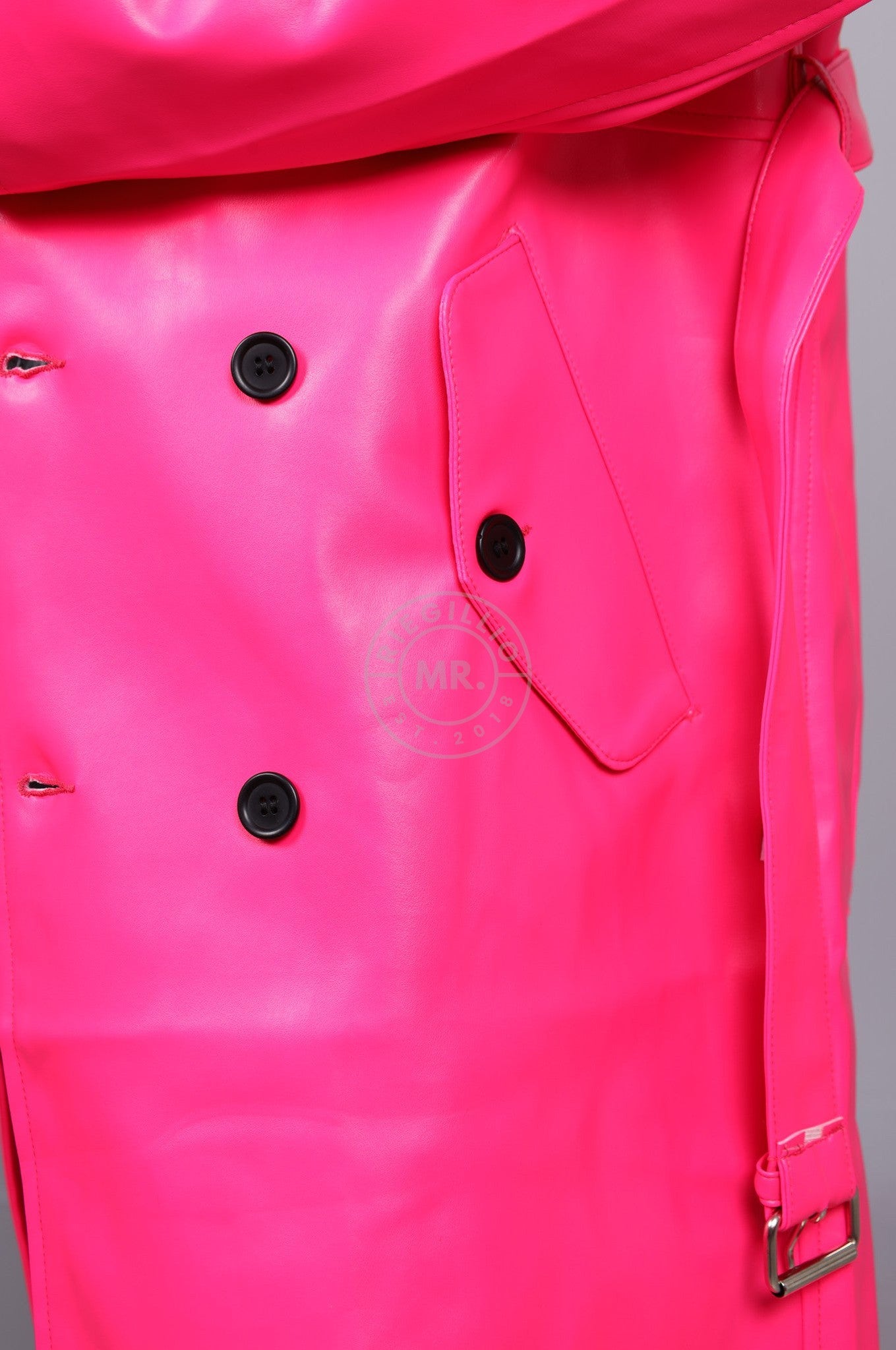 MR. Trench Coat - Neon Pink at MR. Riegillio