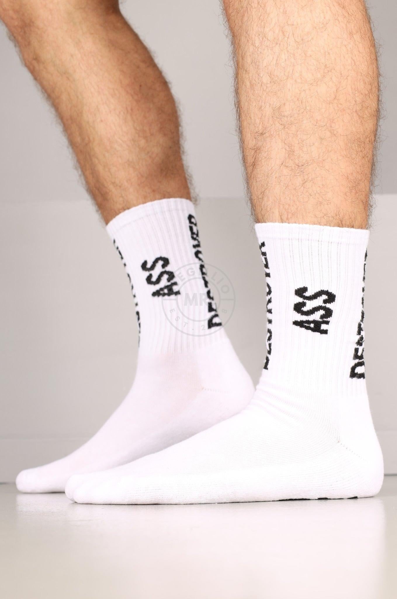 SNKRFTSH ASS DESTROYER Socks at MR. Riegillio