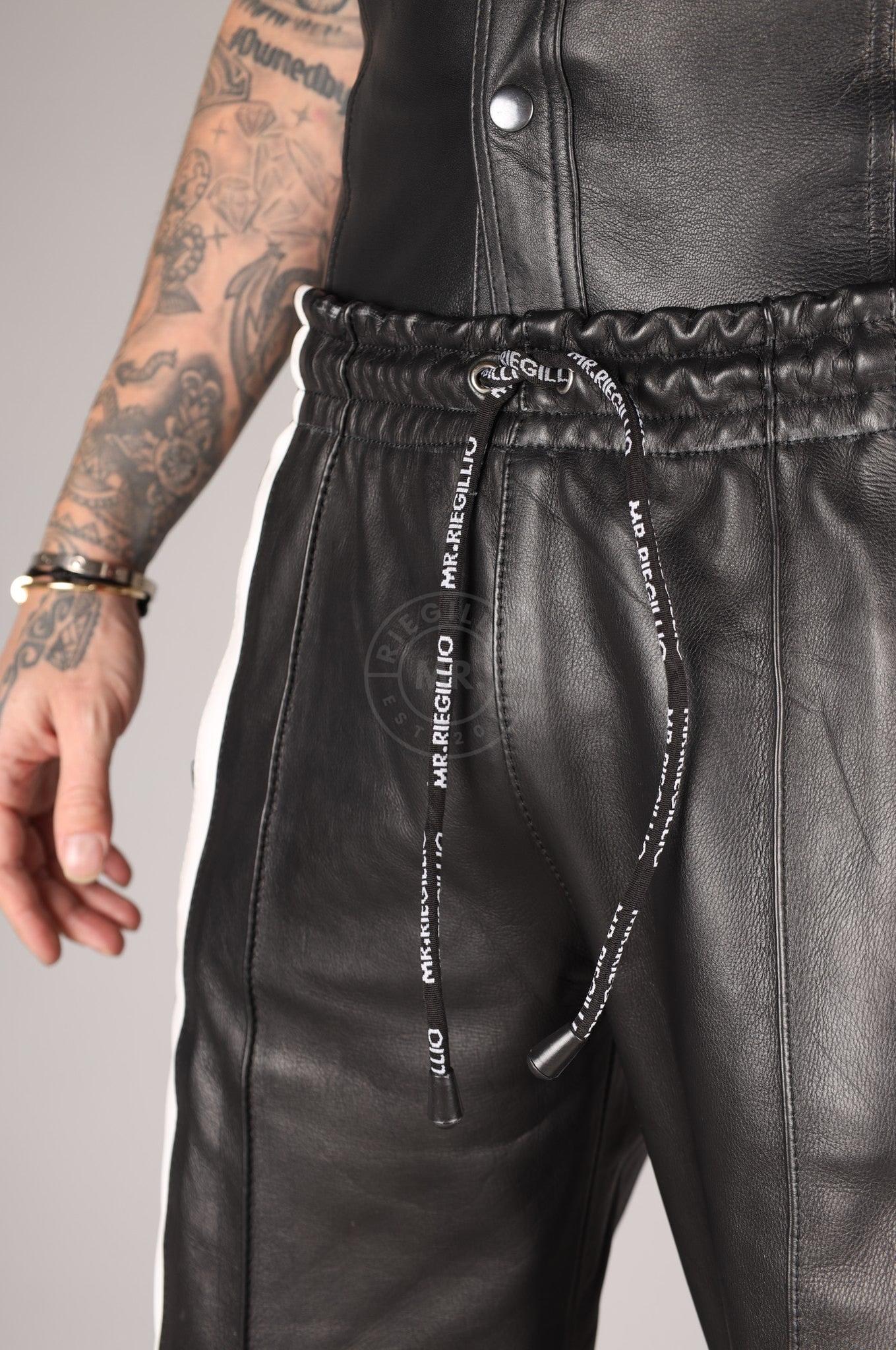 Leather Track Pants Button Down at MR. Riegillio