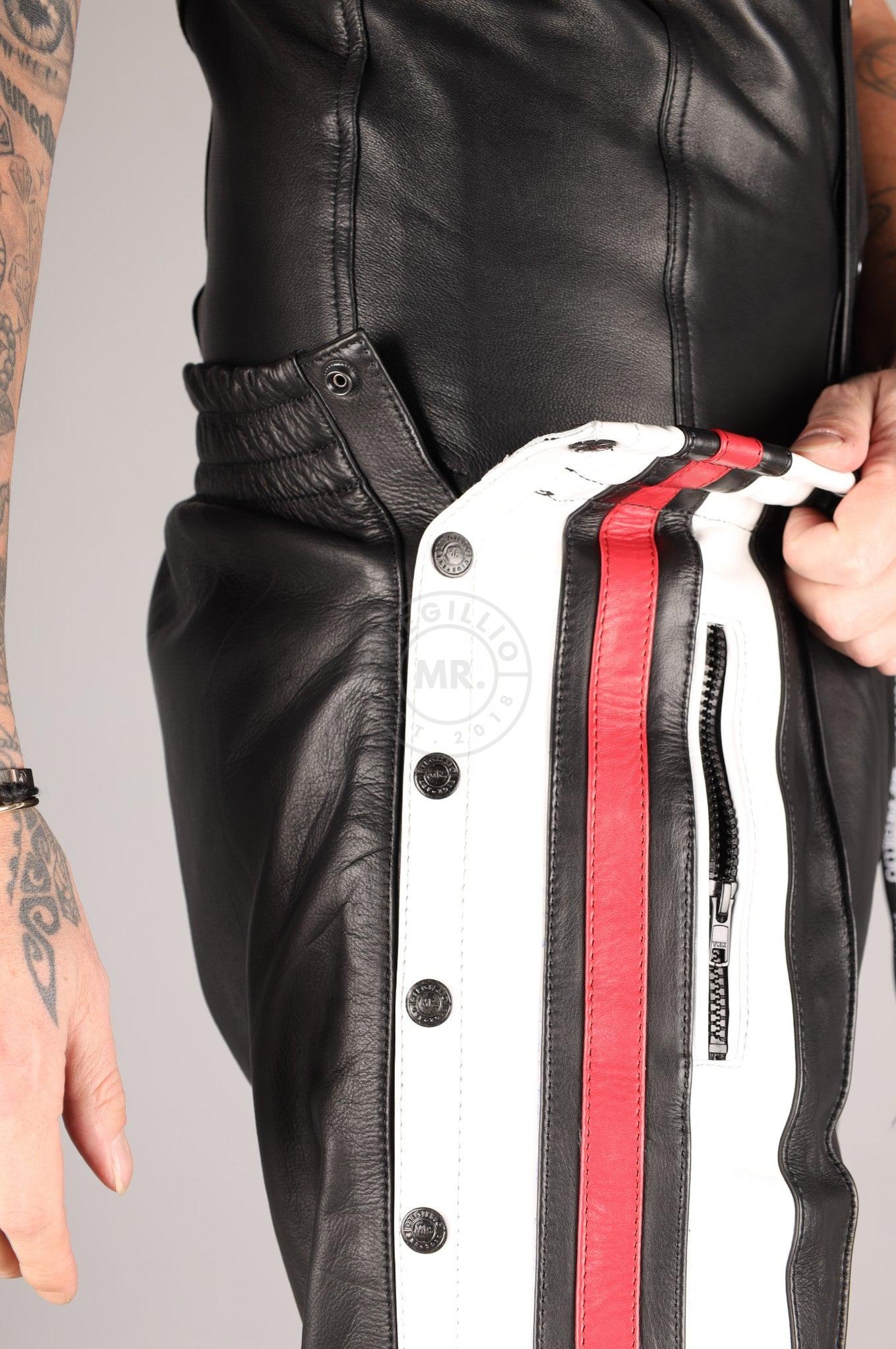 Leather Track Pants Button Down at MR. Riegillio