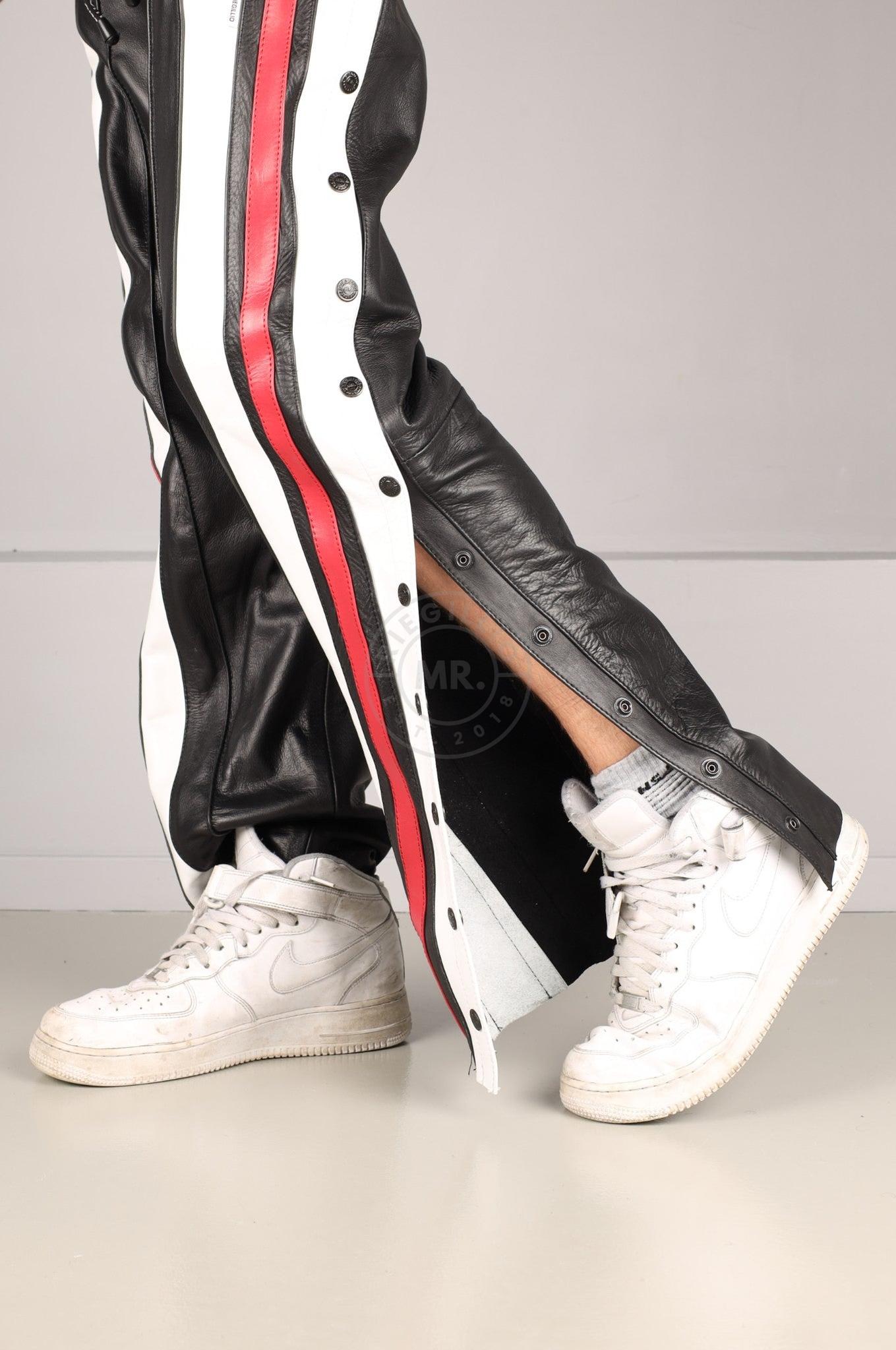 Leather Track Pants Button Down at MR. Riegillio