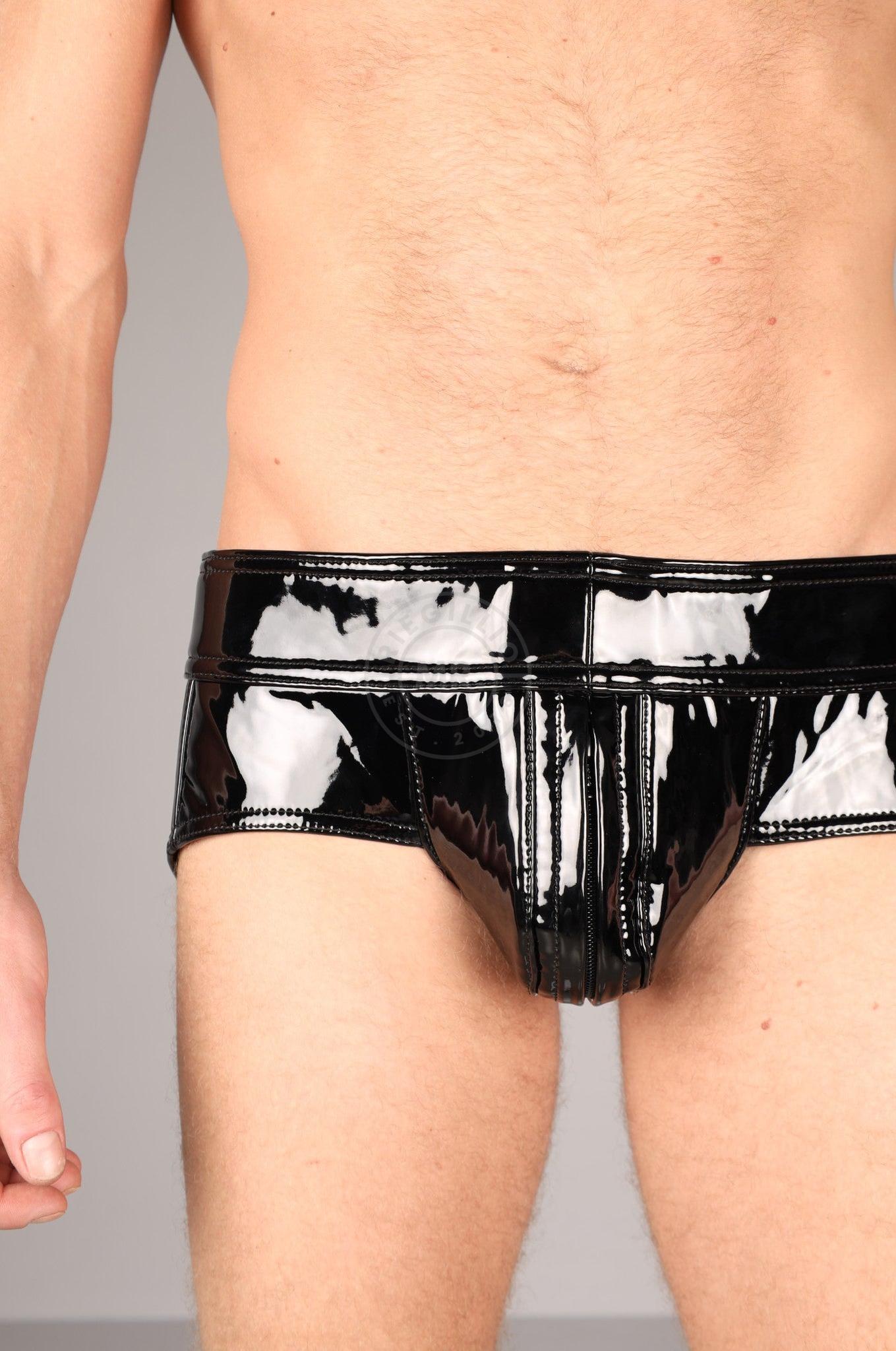 PVC Jockstrap - Full Black at MR. Riegillio