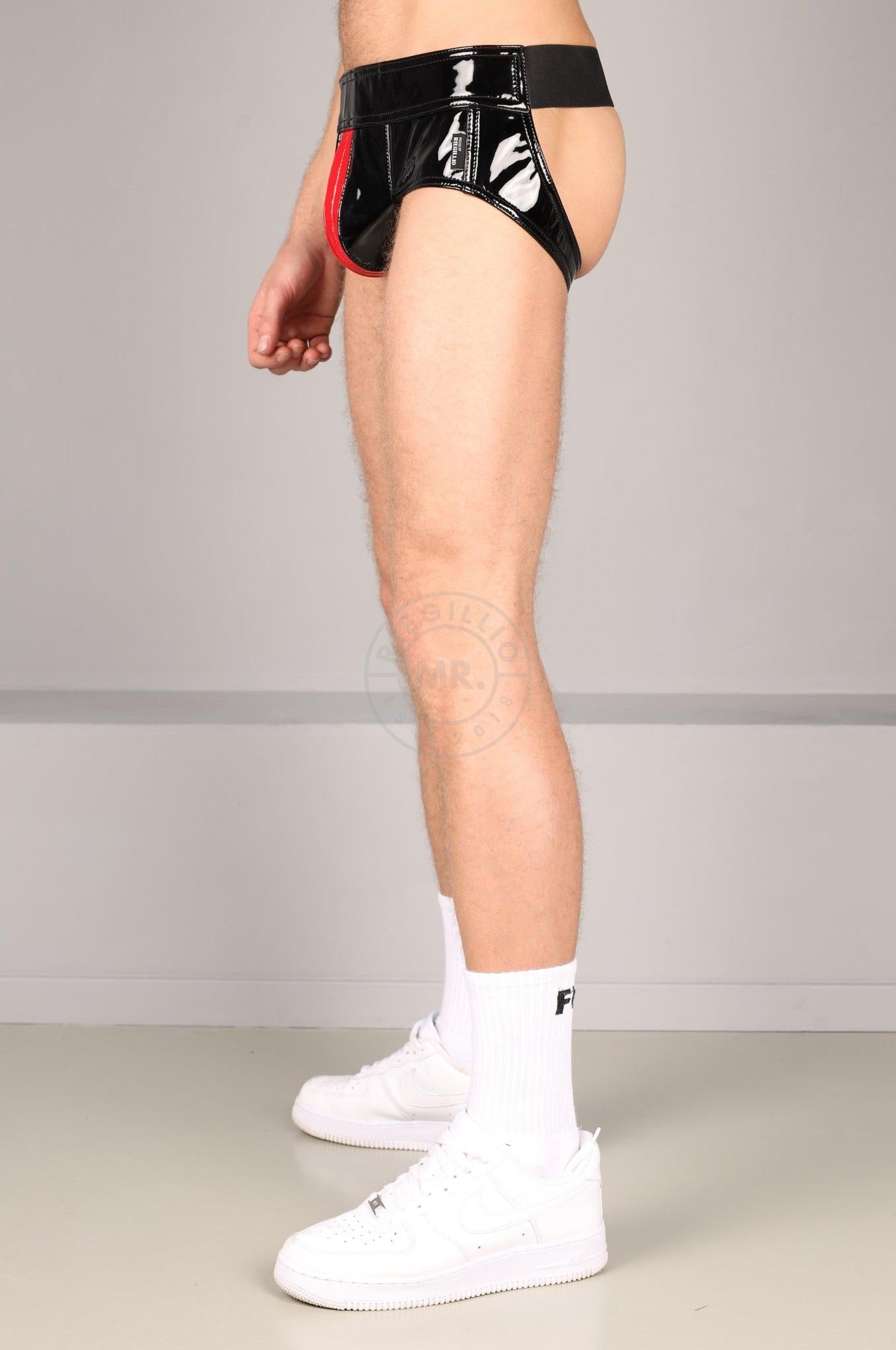 PVC Jockstrap - Red at MR. Riegillio