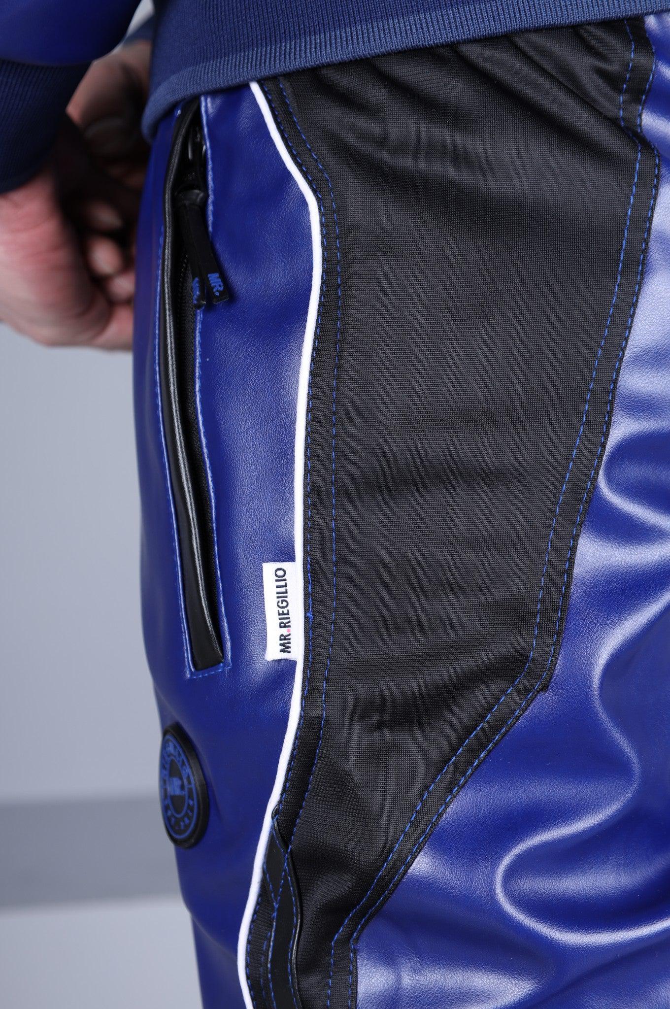 MR. 24 Tracksuit Pants - Blue at MR. Riegillio