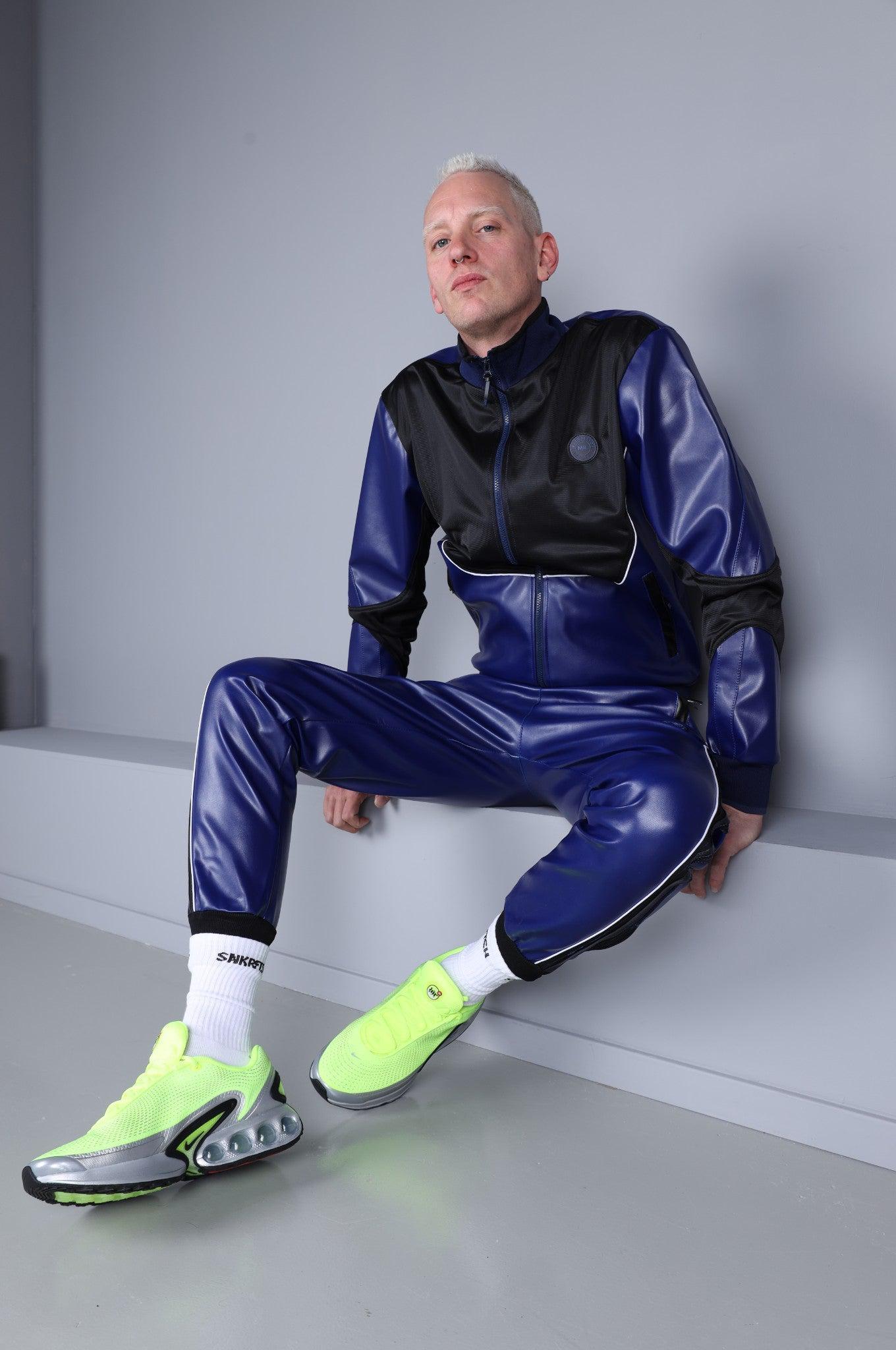MR. 24 Tracksuit Pants - Blue at MR. Riegillio