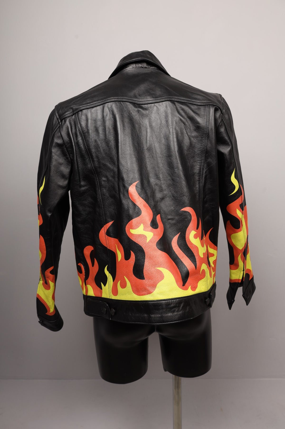 #015 Cowhide Leather Jacket