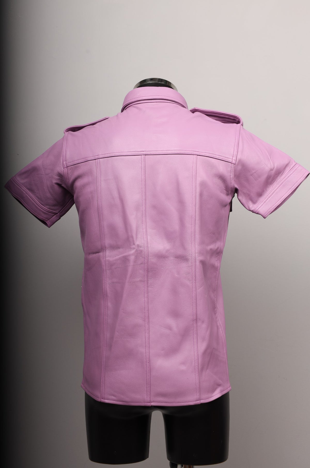 #017 Cowhide Leather Shirt