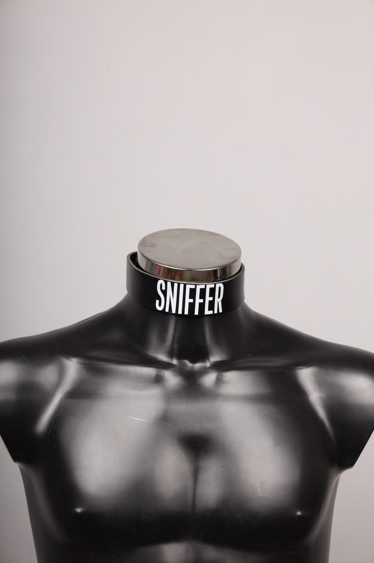 #020 Cowhide Leather Collar