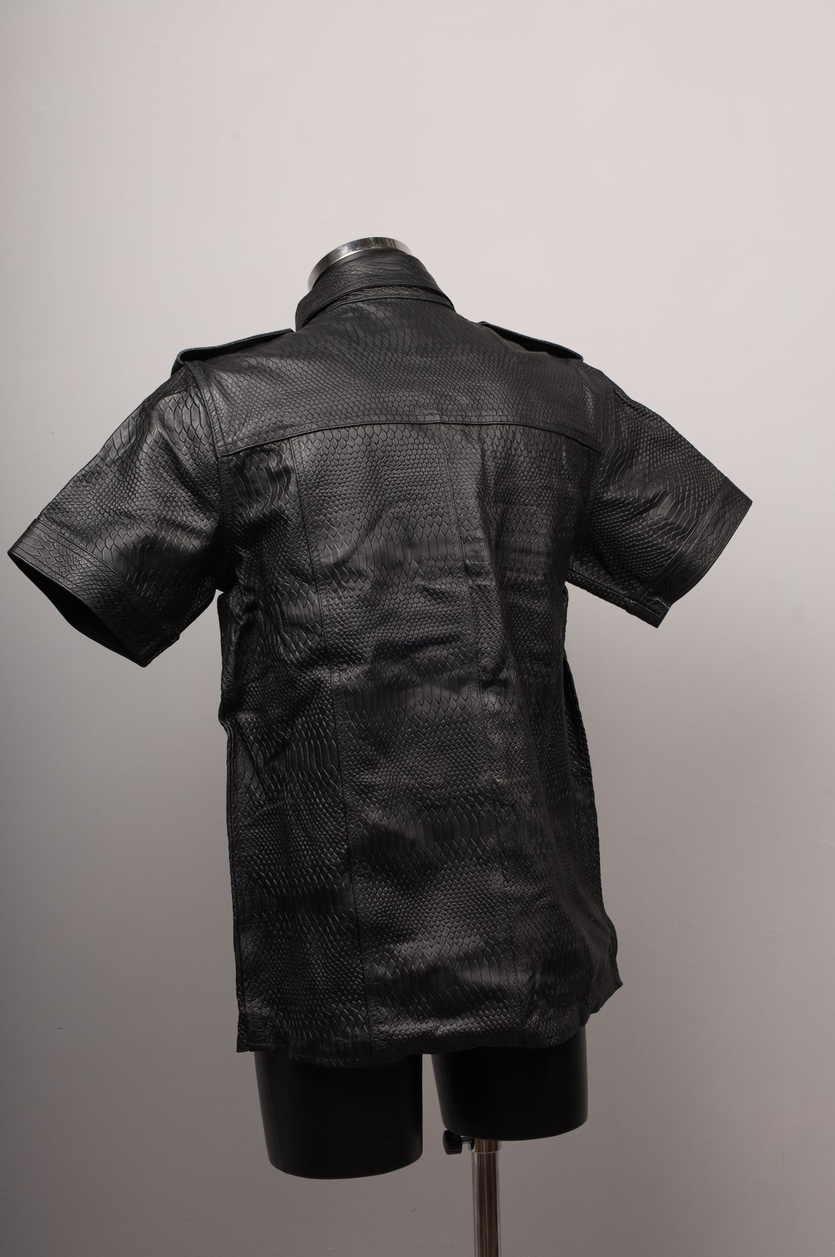 #021 Cowhide Leather Shirt