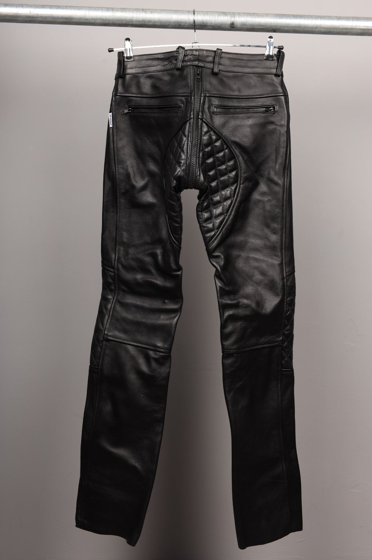 #022 Cowhide Leather Pants