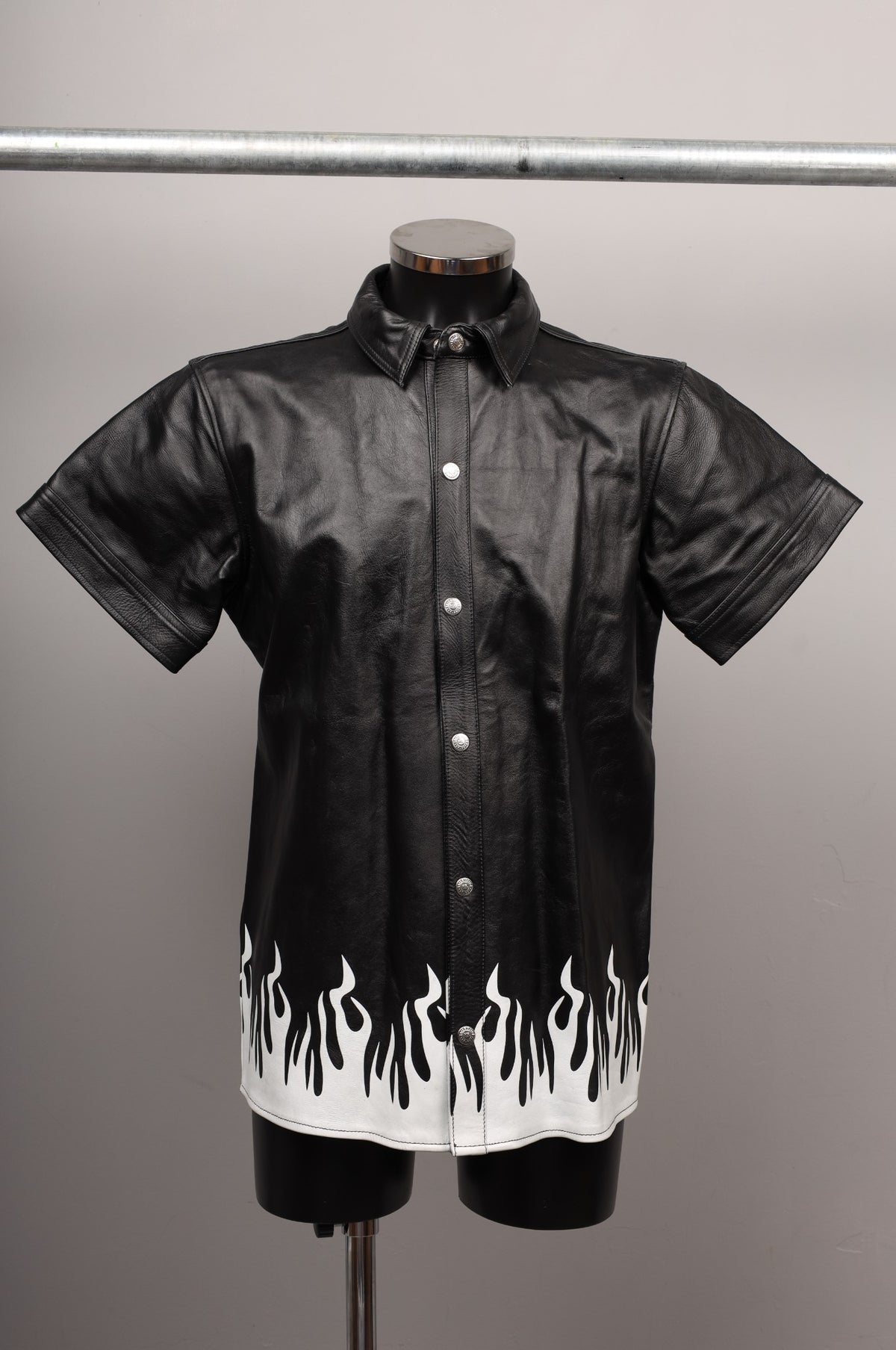 #024 Cowhide Leather Shirt