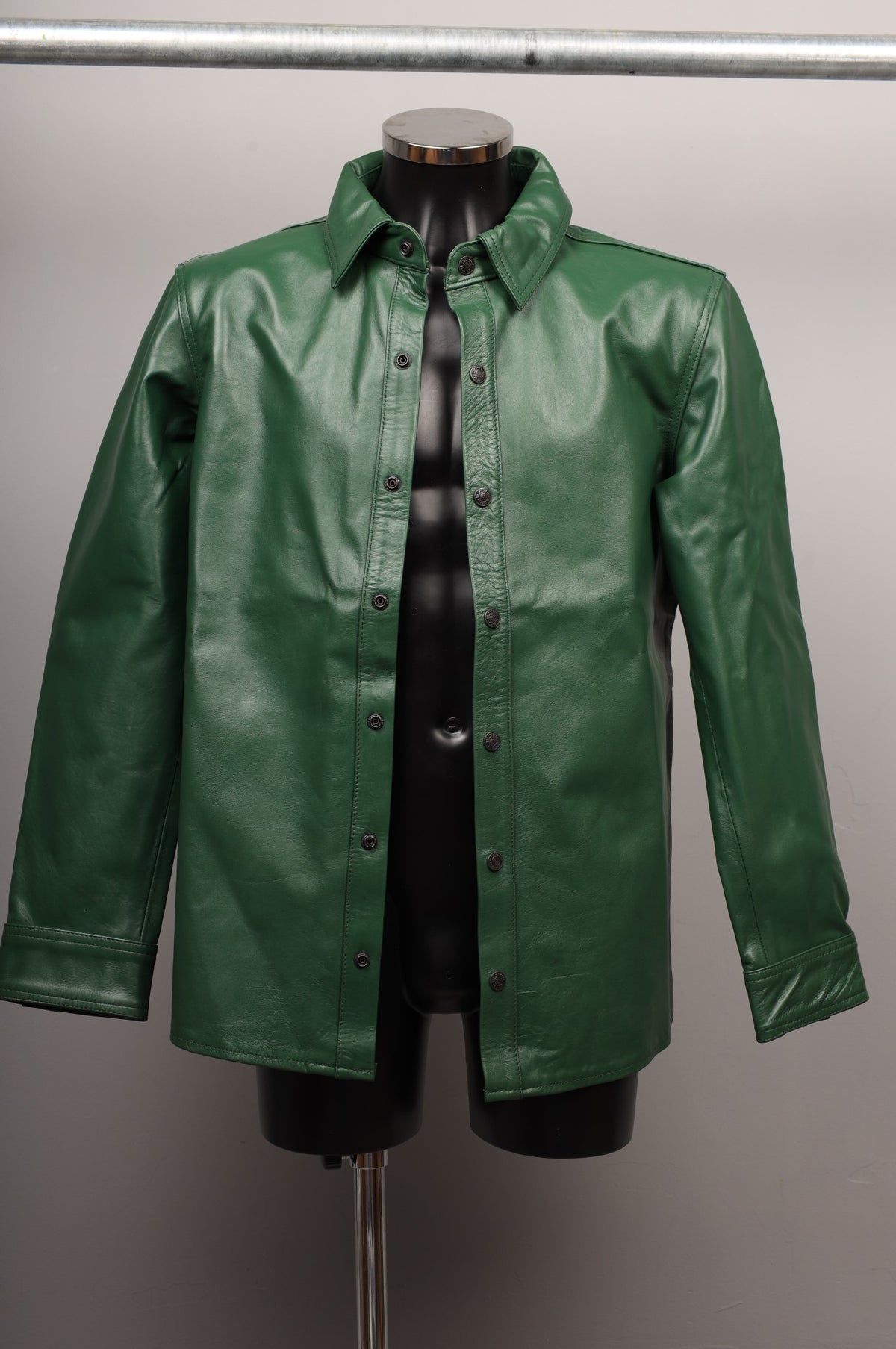 #028 Cowhide Leather Shirt