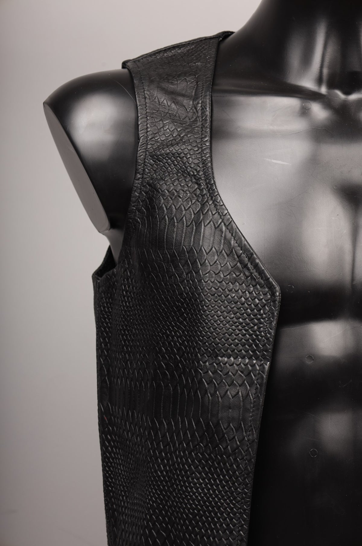 #031 Cowhide Leather Vest