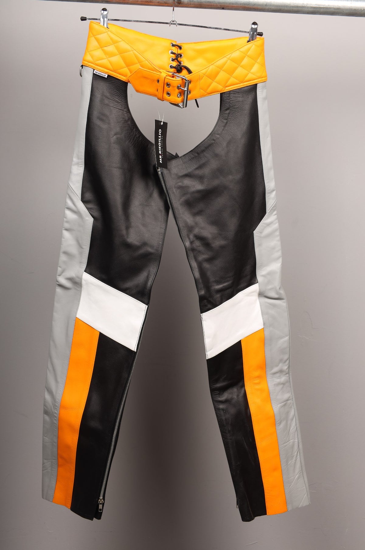 #033 Cowhide Leather Pants
