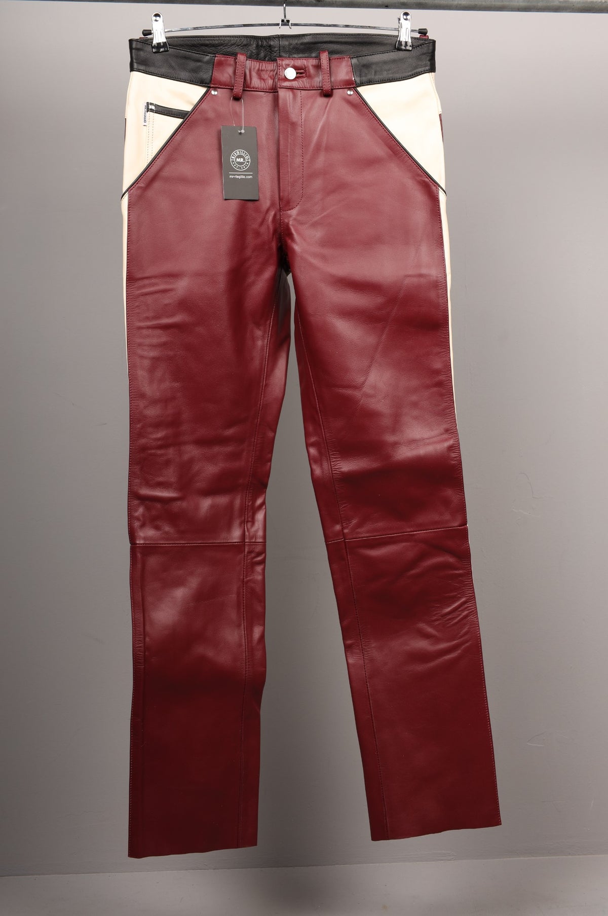#038 Cowhide Leather Pants