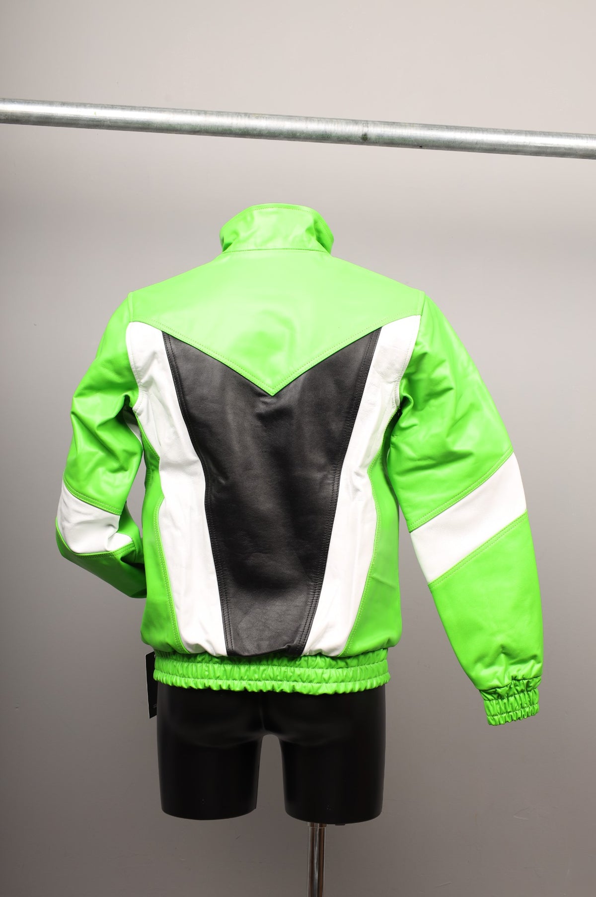 #043 Cowhide Leather Jacket