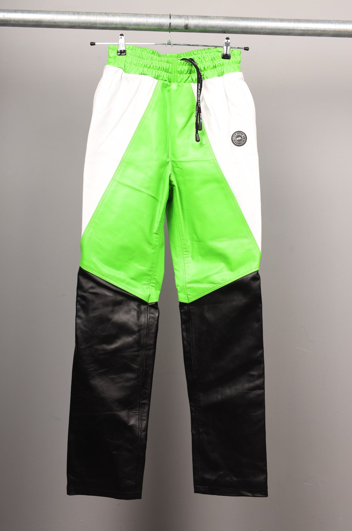 #044 Cowhide Leather Pants