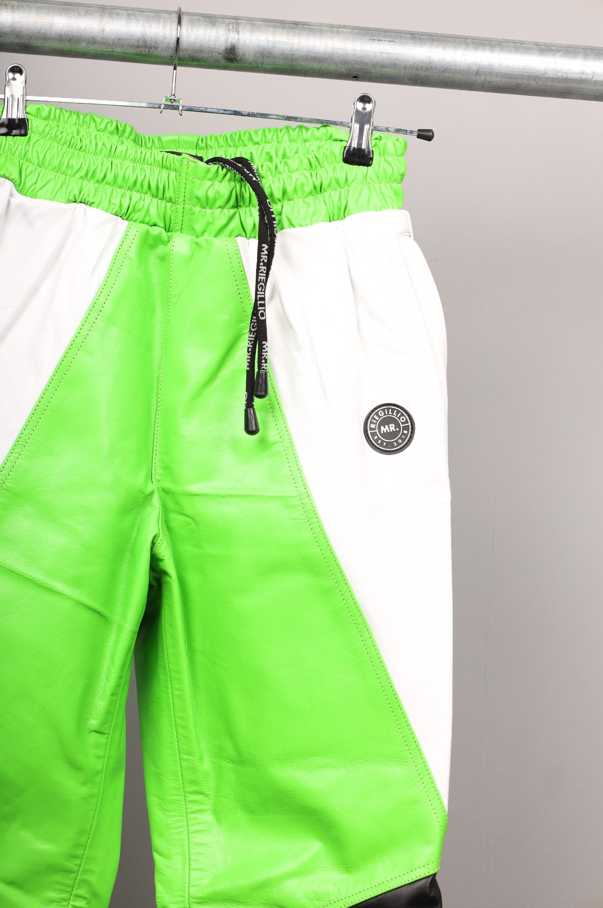 #044 Cowhide Leather Pants