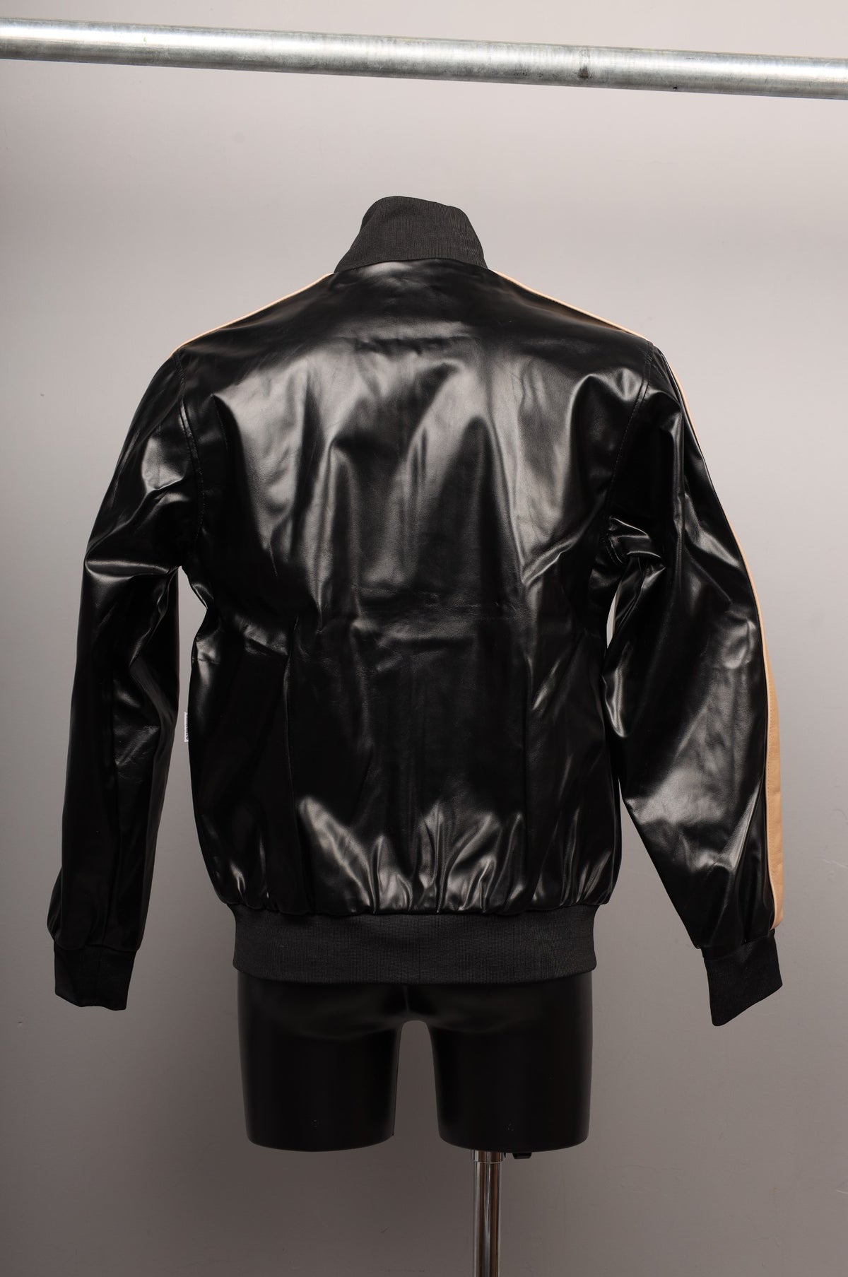 #049 FAUX Leather Jacket