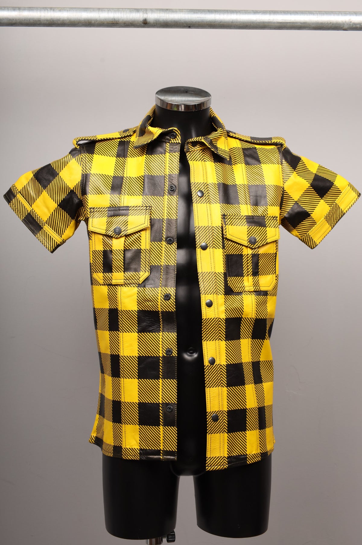 #051 Cowhide Leather Shirt