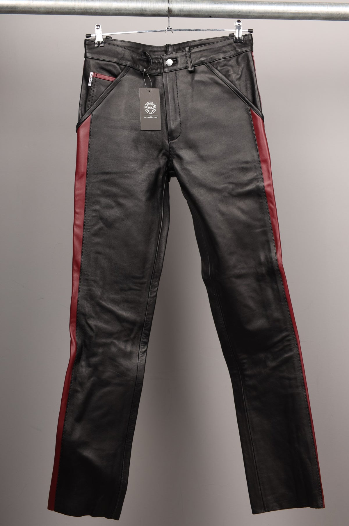 #061 Cowhide Leather Pants