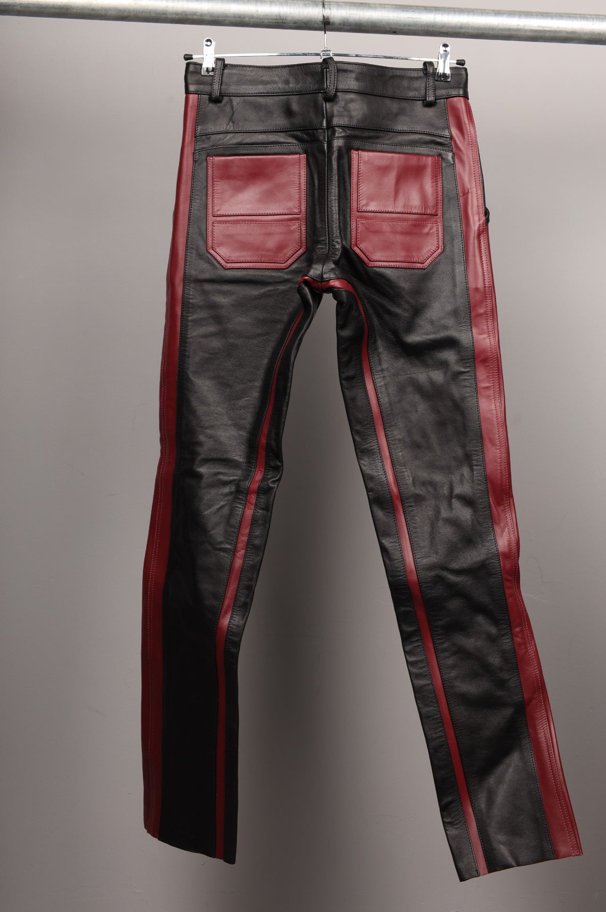 #061 Cowhide Leather Pants