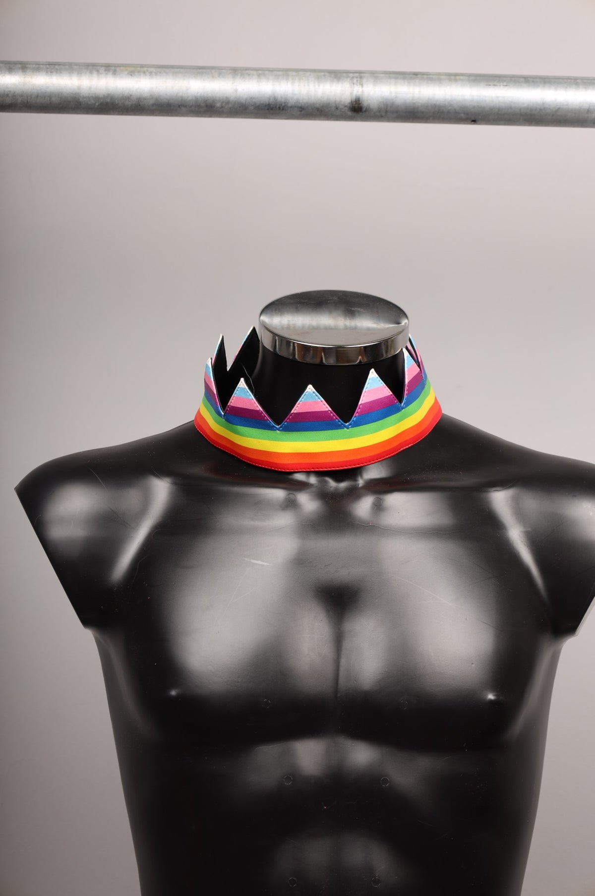 #073 FAUX Leather Crown