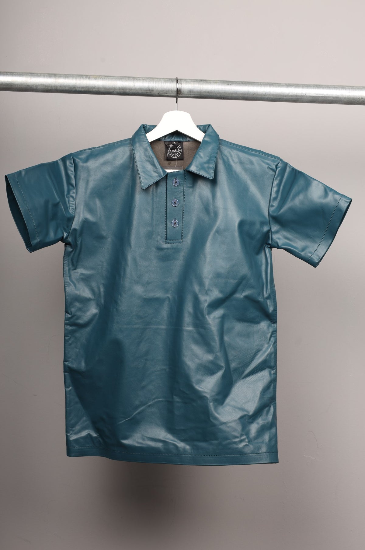 #077 Cowhide Leather Shirt
