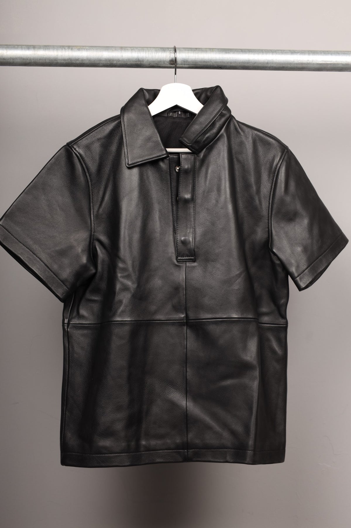 #080 Cowhide Leather Shirt