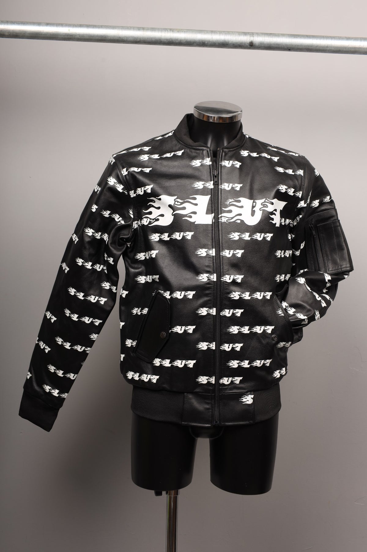 #081 Cowhide Leather Jacket