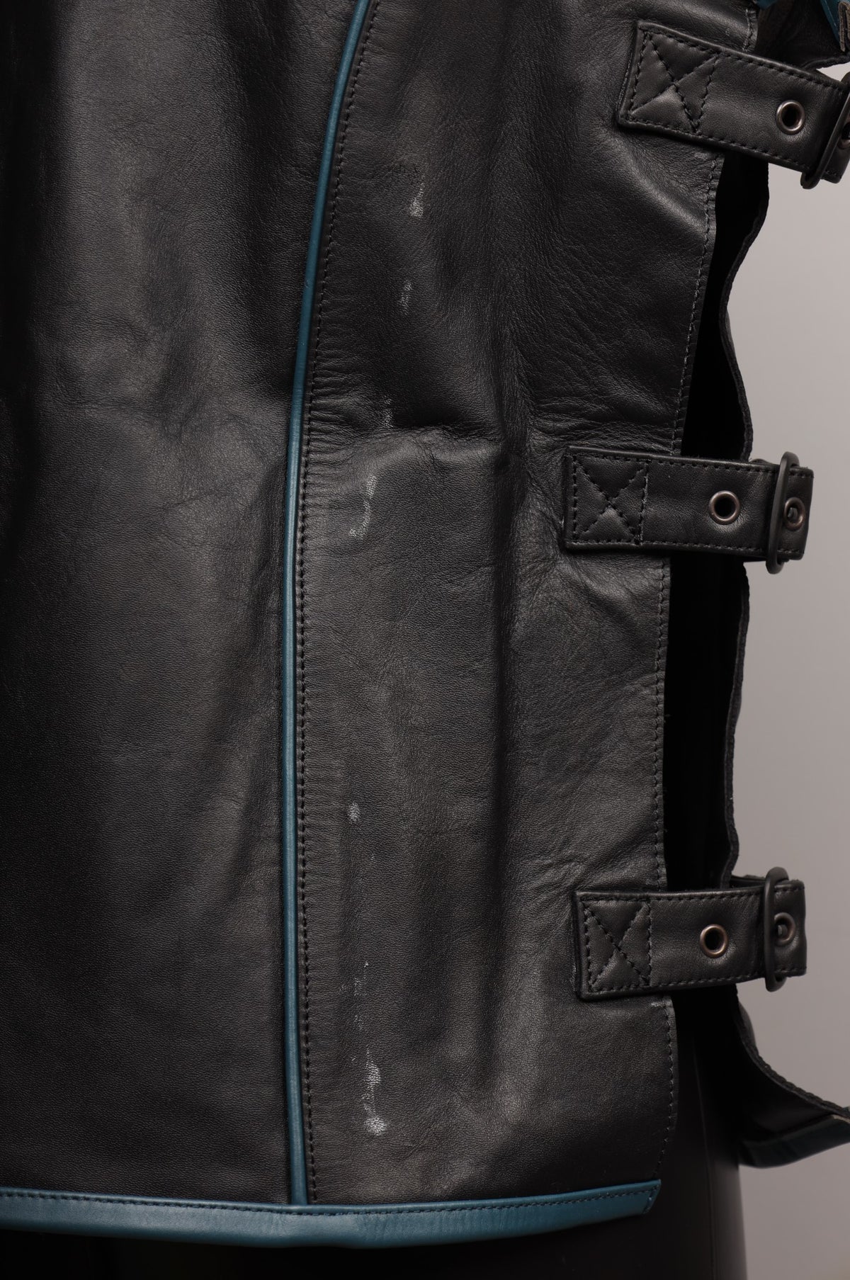 #082 Cowhide Leather Shirt
