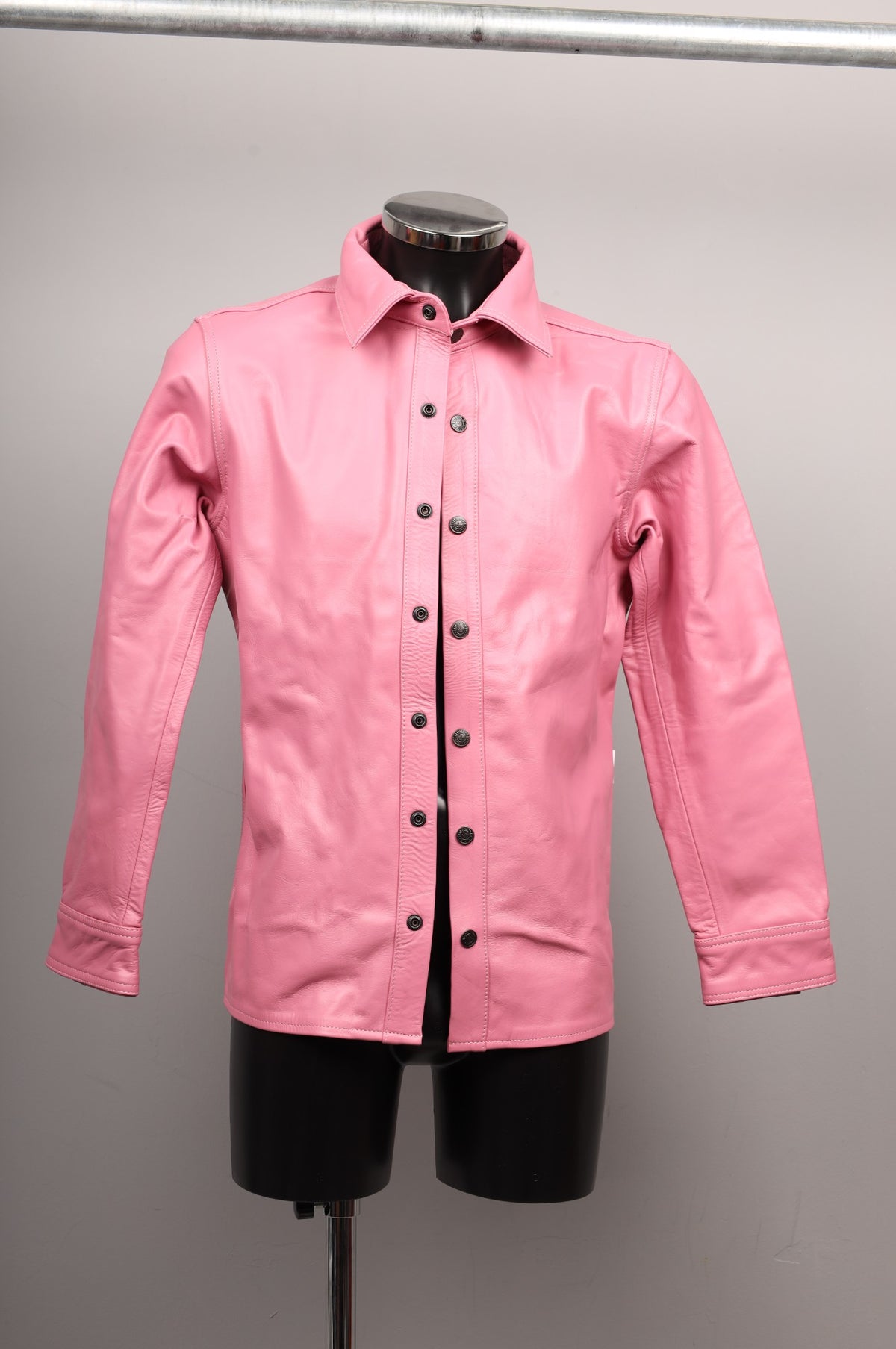#093 Cowhide Leather Shirt