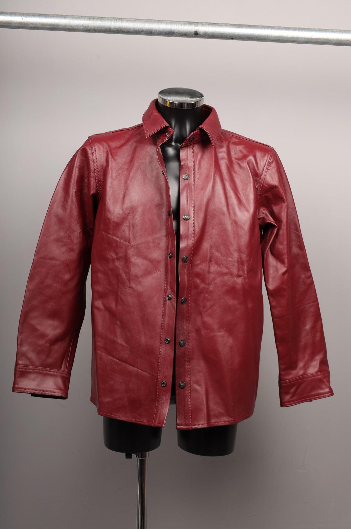 #094 Cowhide Leather Shirt