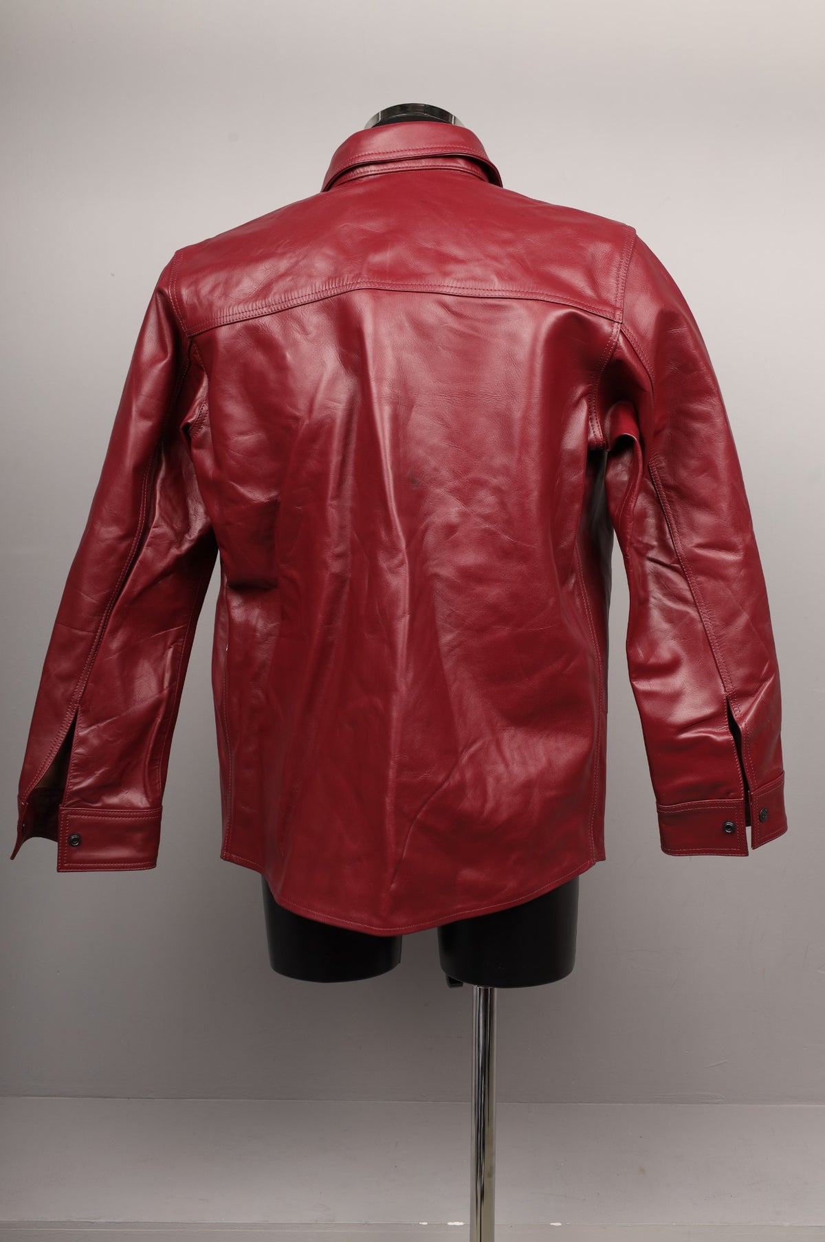 #094 Cowhide Leather Shirt