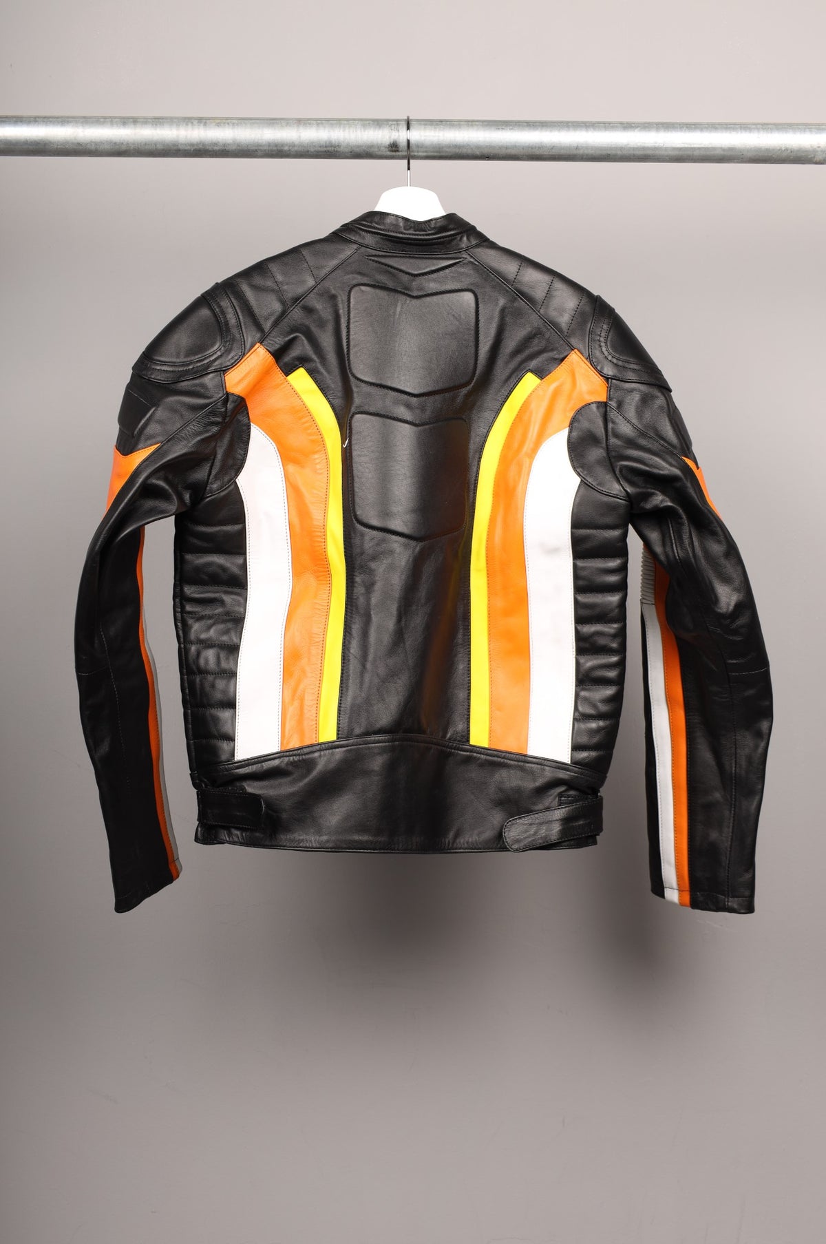 #104 Cowhide Leather Jacket