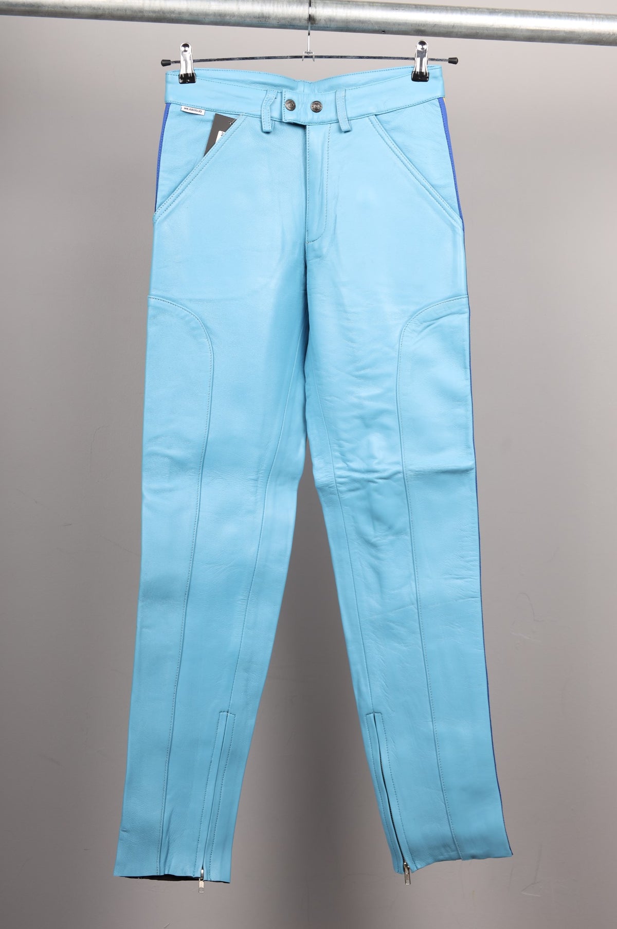 #111 Cowhide Leather Pants
