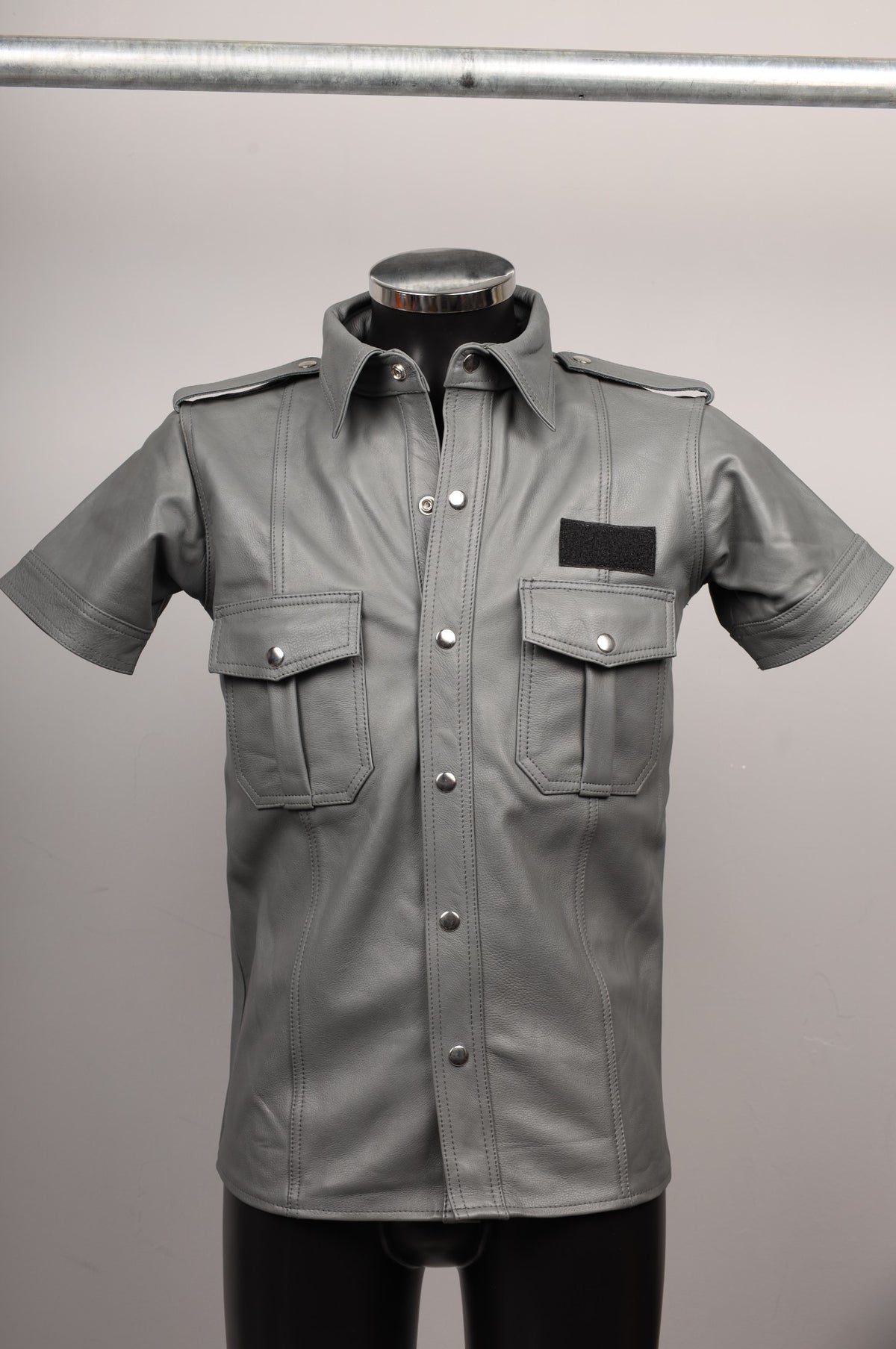 #135 Cowhide Leather Shirt