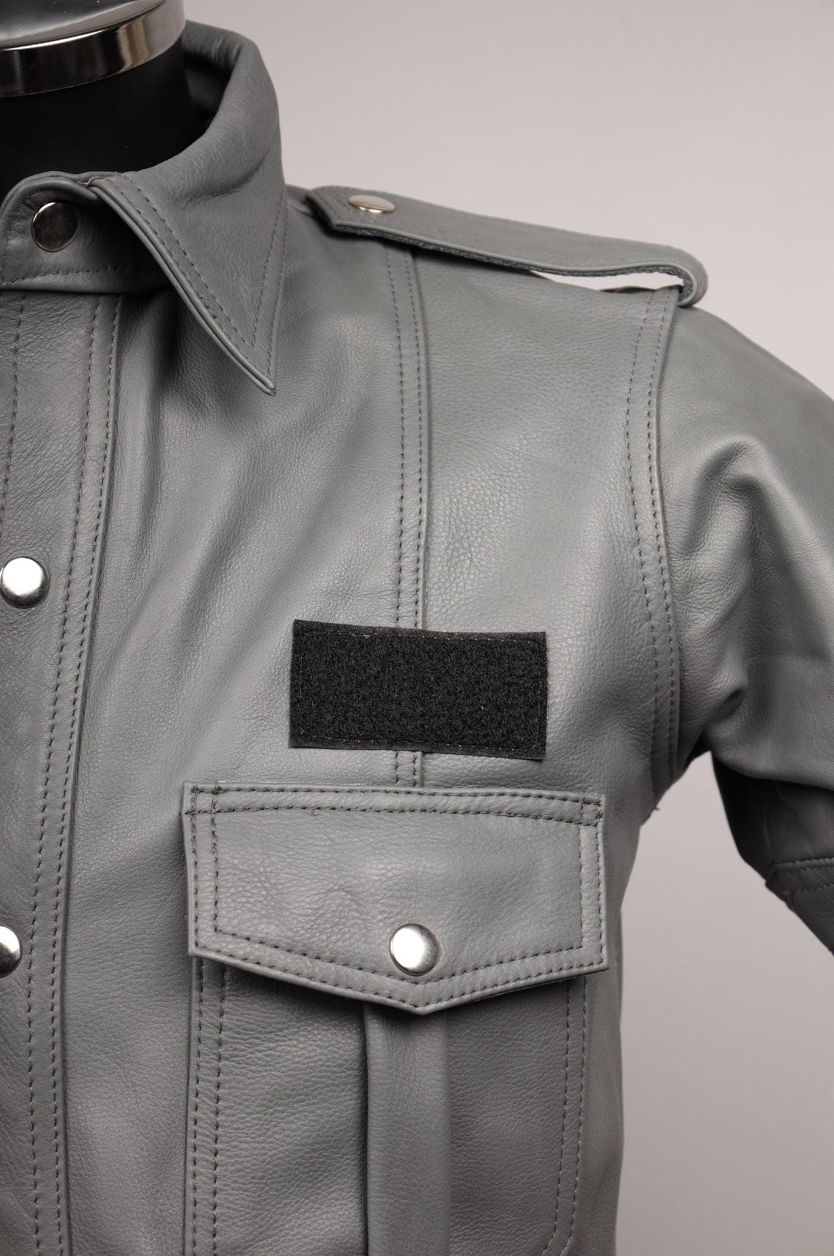 #135 Cowhide Leather Shirt