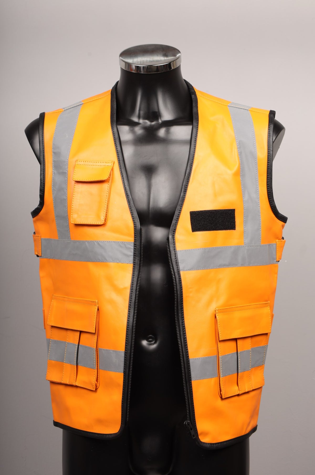 #138 Cowhide Leather Vest