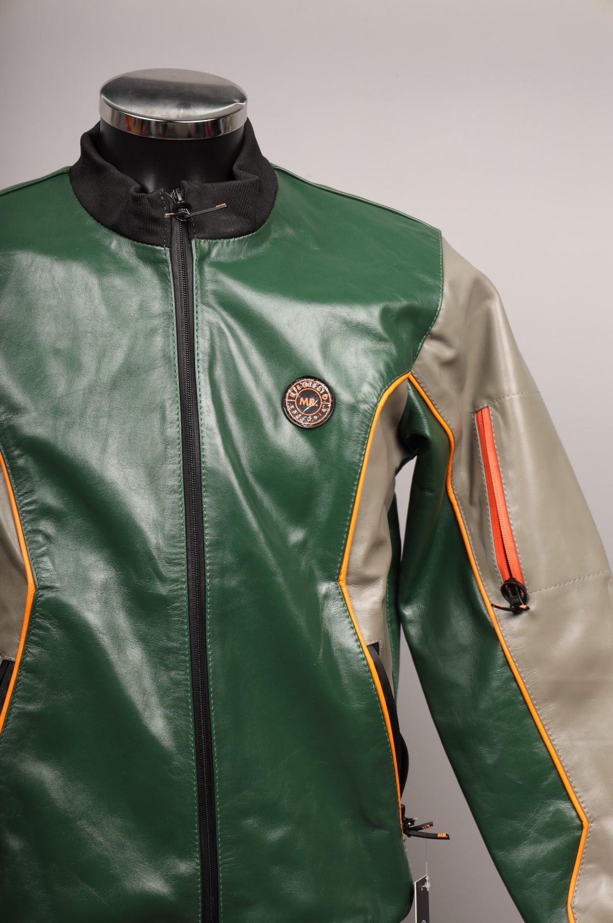 #139 Cowhide Leather Jacket