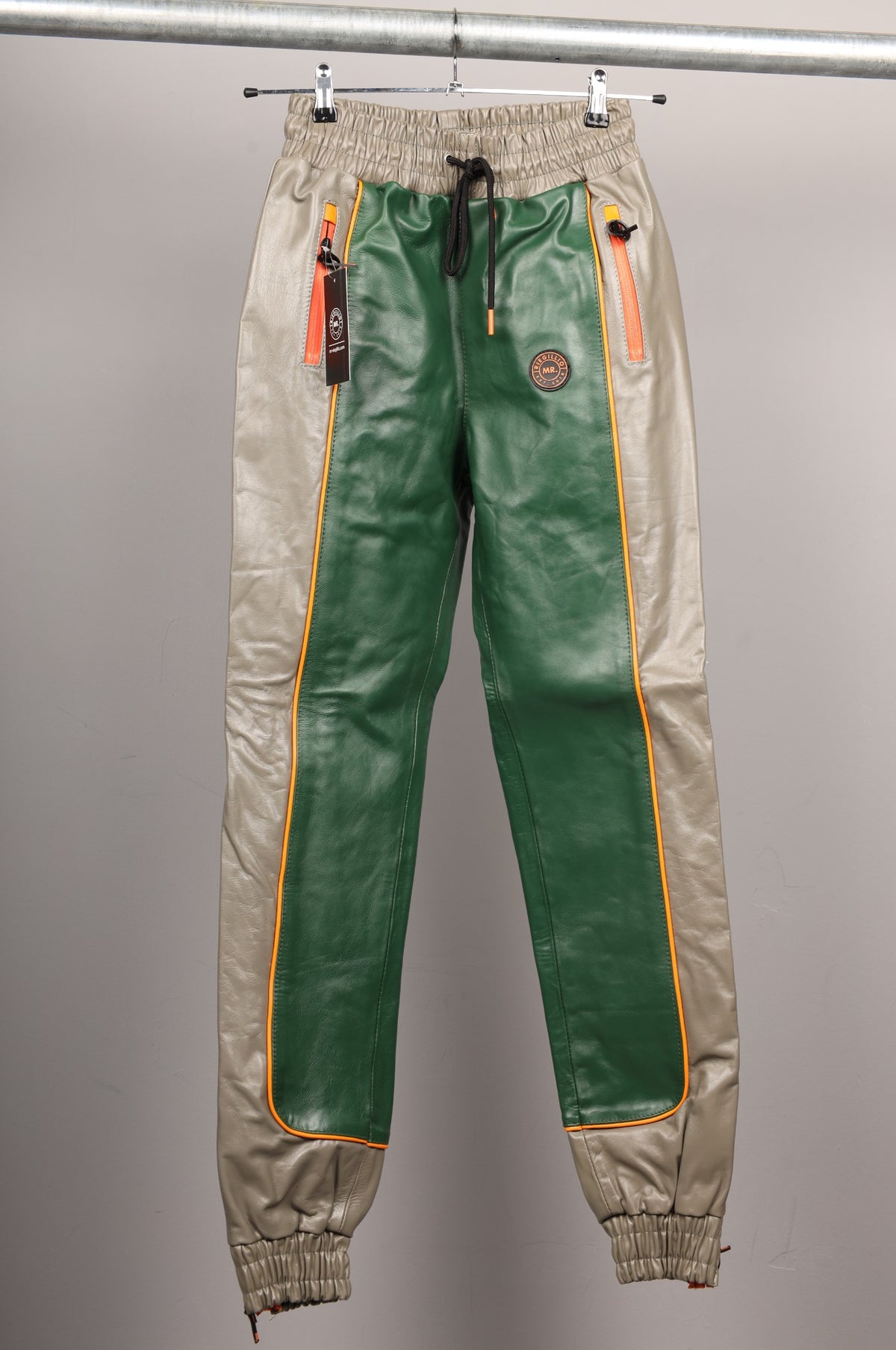 #140 Cowhide Leather Pants
