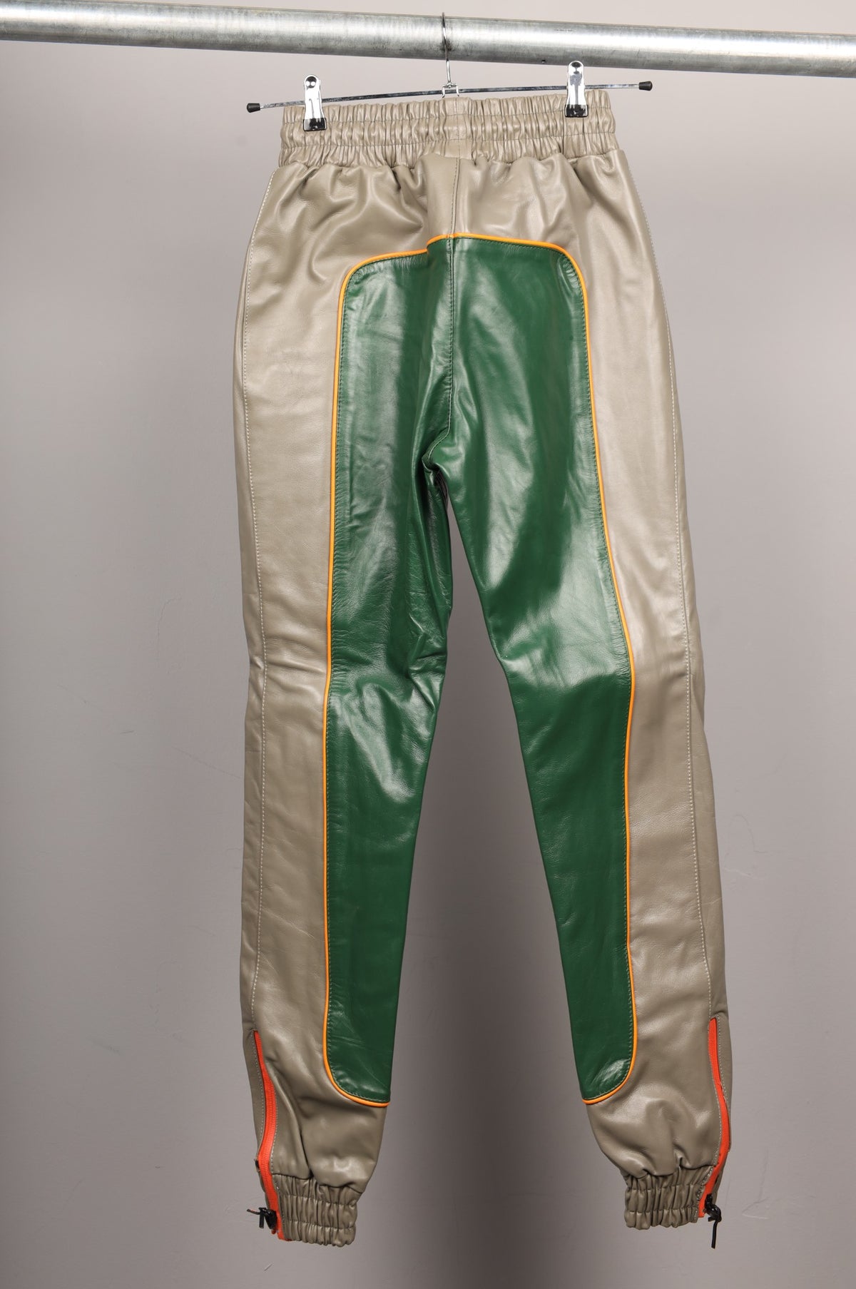 #140 Cowhide Leather Pants
