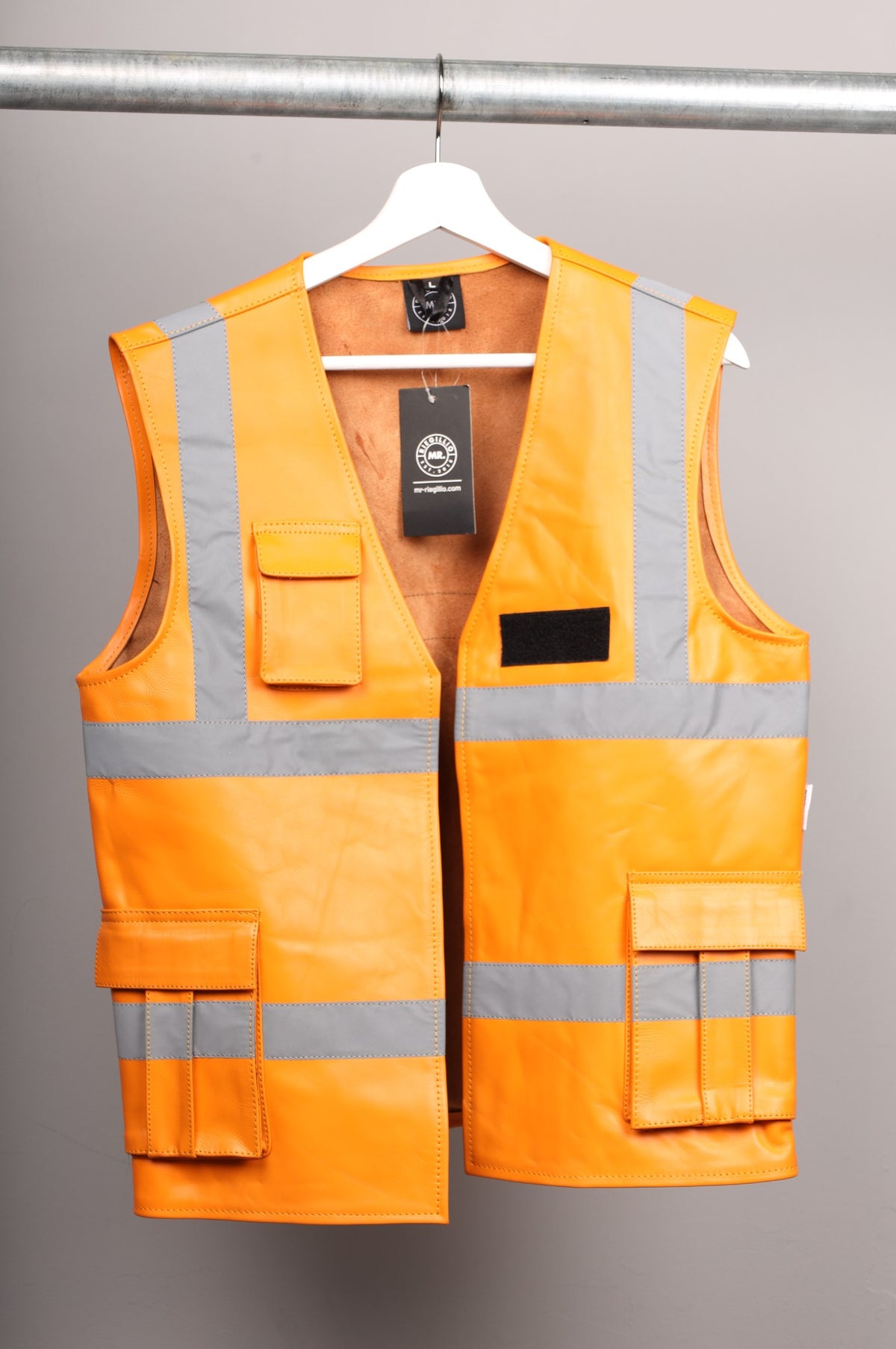 #151 Cowhide Leather Vest