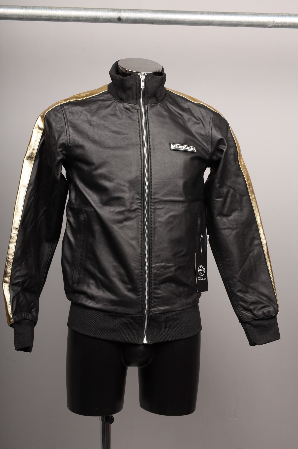#162 Cowhide Leather Jacket