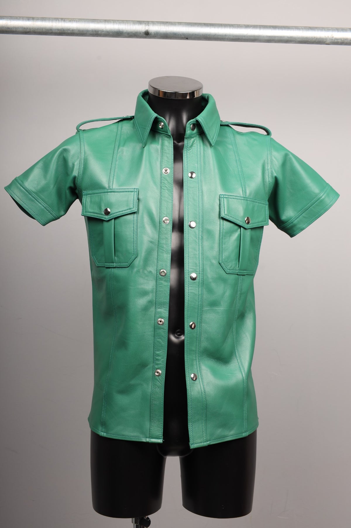#164 Cowhide Leather Shirt